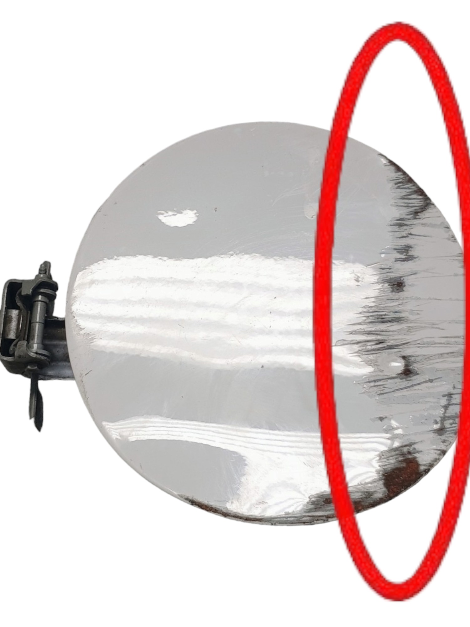 Portinhola Tanque Combustível Fiat Cronos 1.3 2019 Detalhes  Branco 2019 2