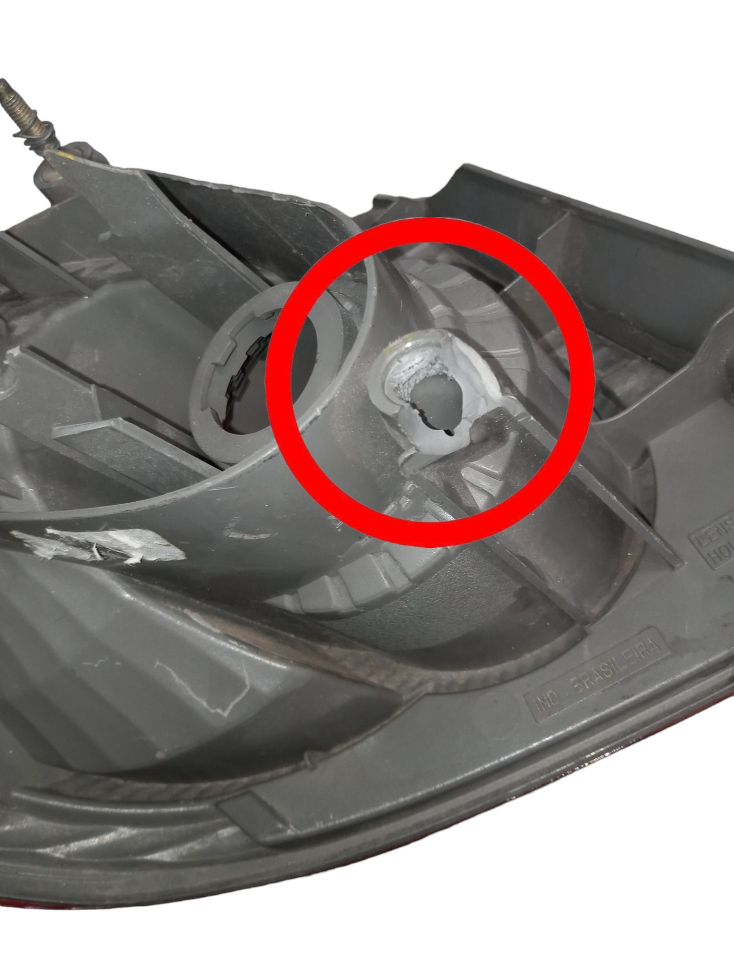 Lanterna Traseira Dir Toyota Corolla 1.8 2007 Com Detalhe 6