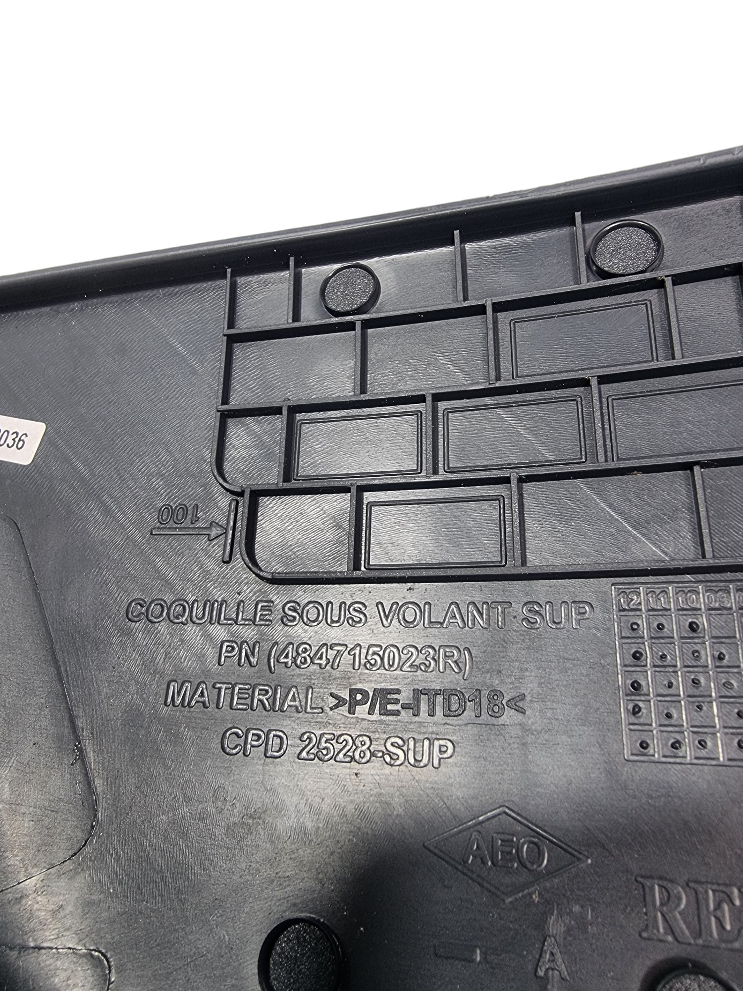 Moldura Superior Coluna De Direção Renault Oroch 484715023 3