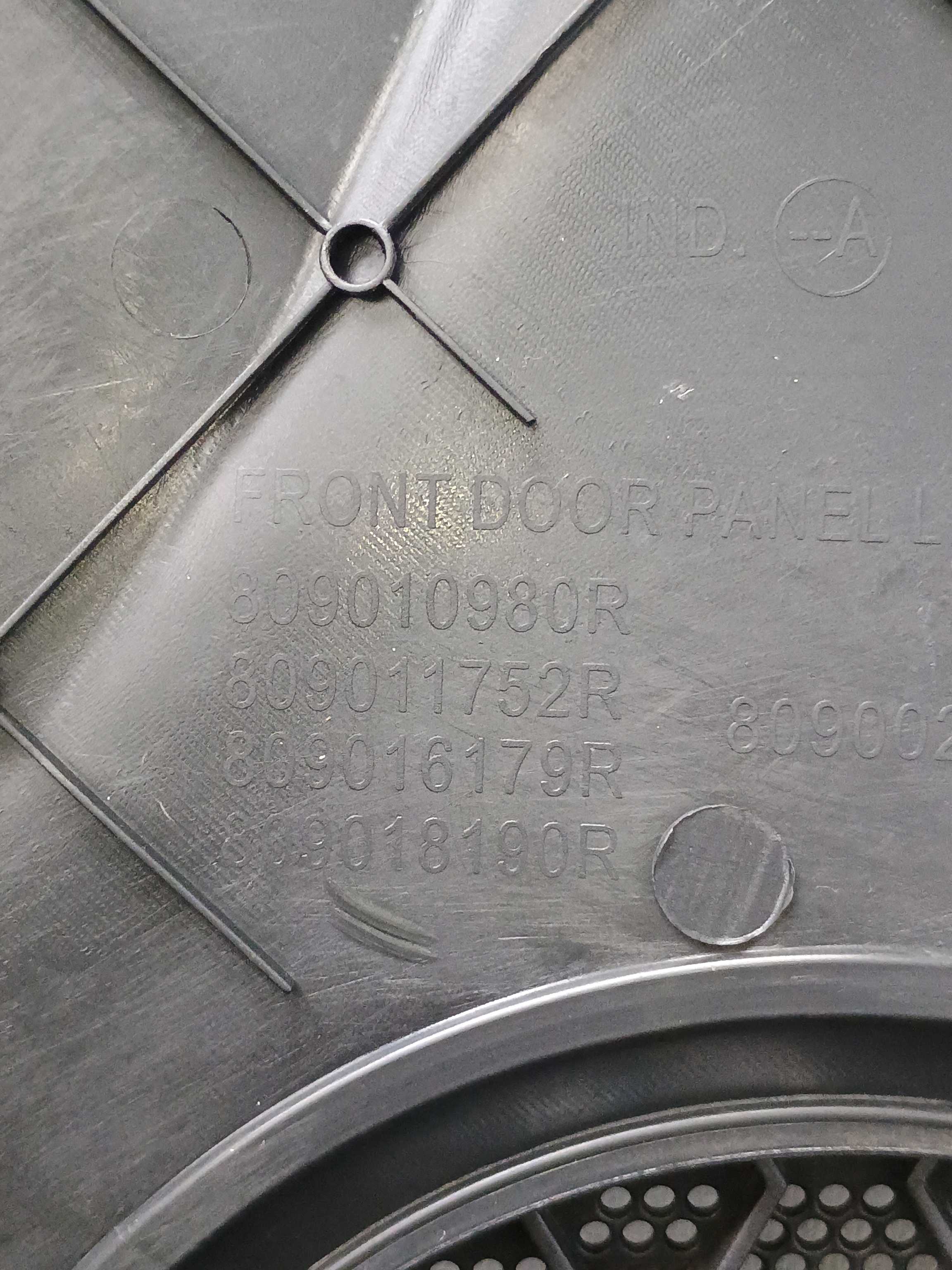 Forro Porta Dianteira Esquerda Renault Sandero 1.0 16v 2015  Preto 3