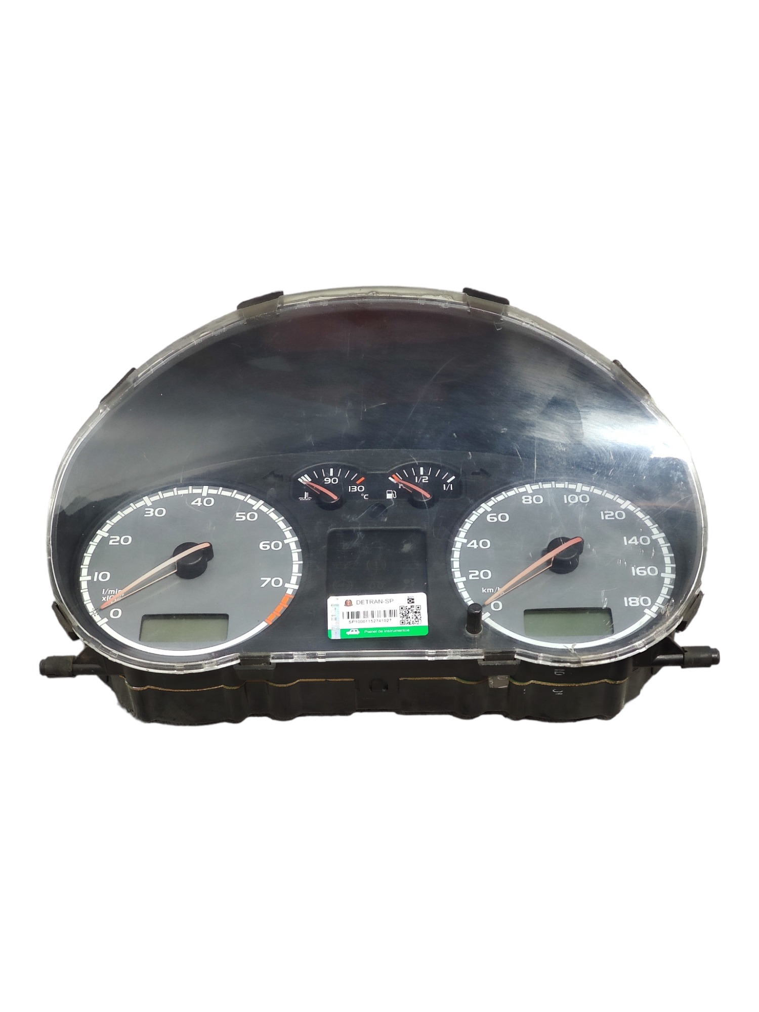 Painel Instrumentos Vw Parati Plus 2001 5x3920820k Detalhes Preto 3