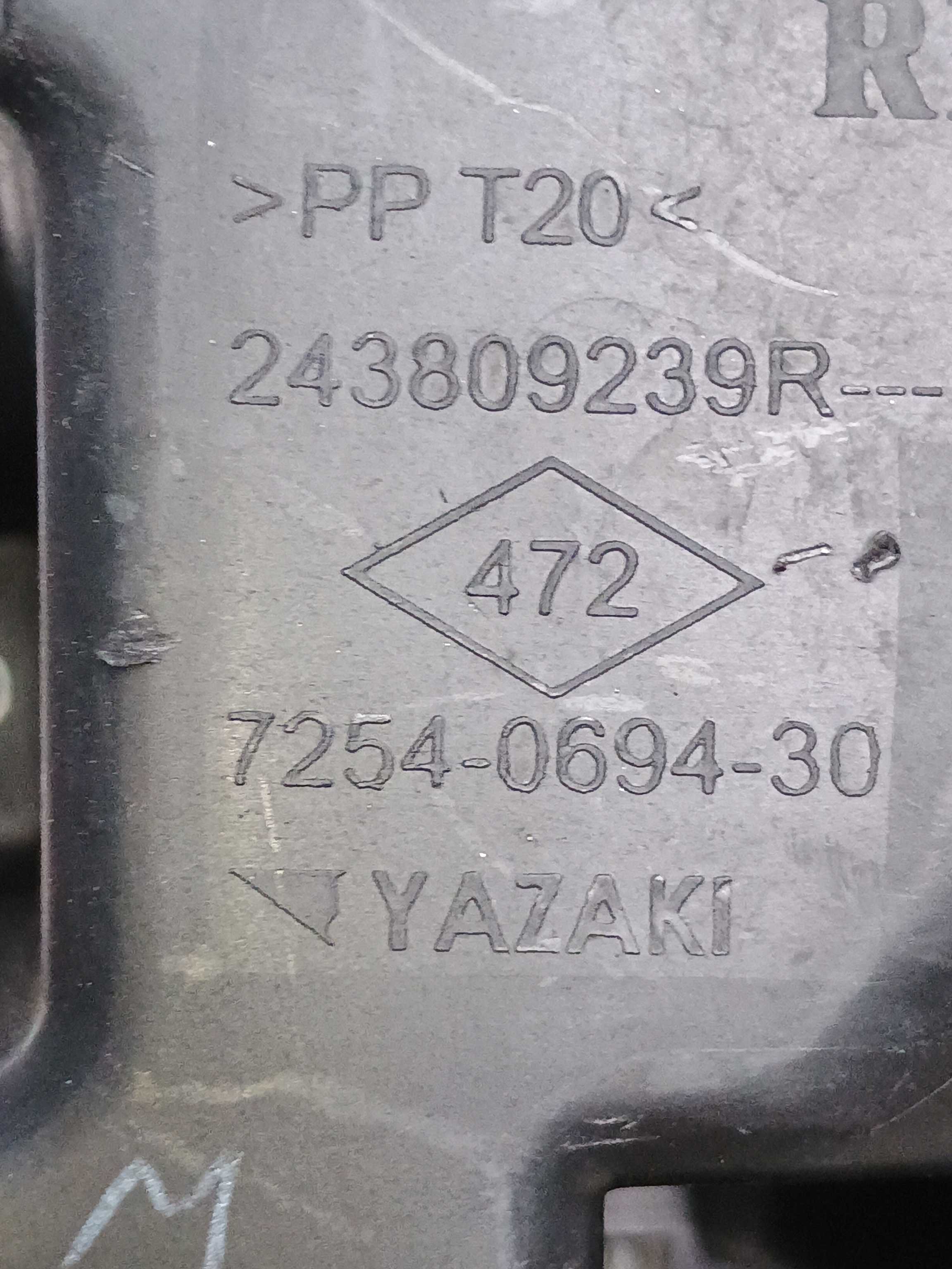 Tampa Caixa Fusíveis Renault Sandero 1.0 16v 2015 243809239r 5