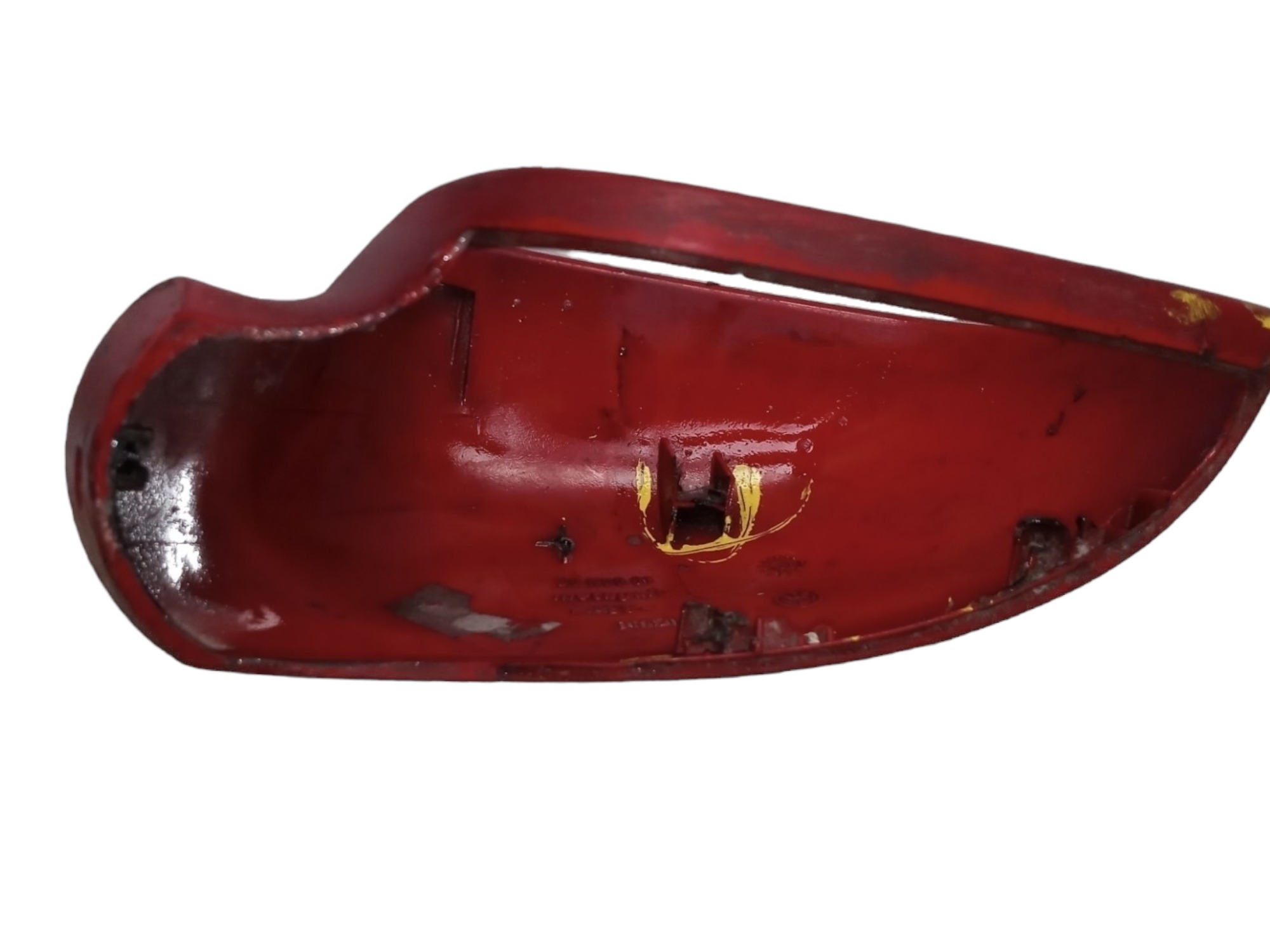 Capa Retrovisor Direito Vw Gol  Vermelho 4