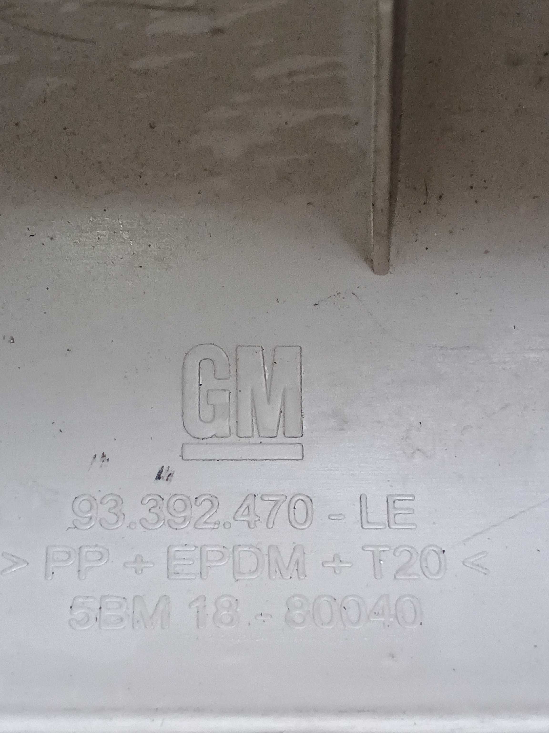 Coluna Moldura Parabrisa Esquerdo Gm Meriva 2005 93392470 3