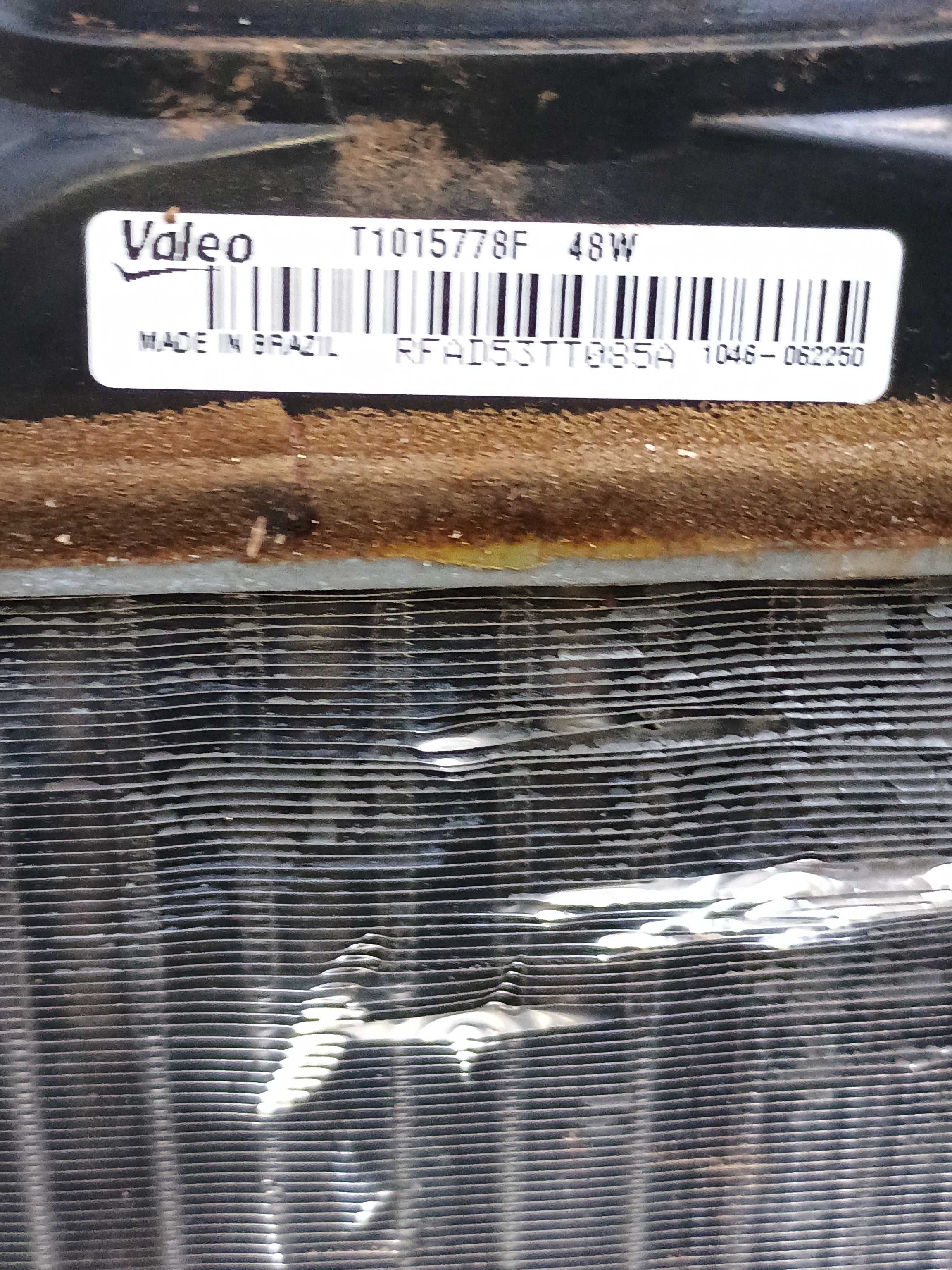 Radiador Ar Quente Vw Fox 2017 T1015778f 3