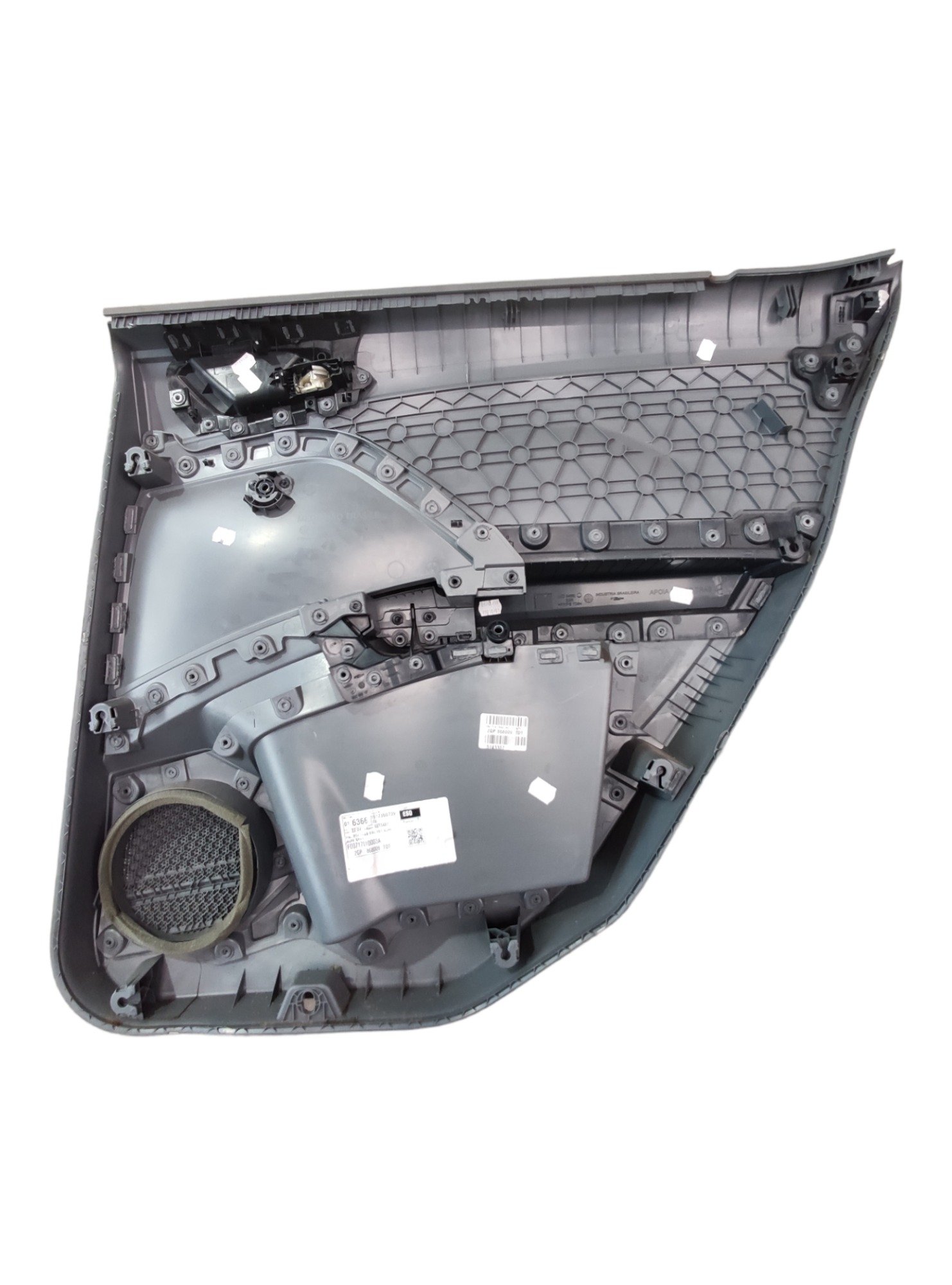 Forro De Porta Traseiro Esquerdo Volkswagen Tcross 2020 2