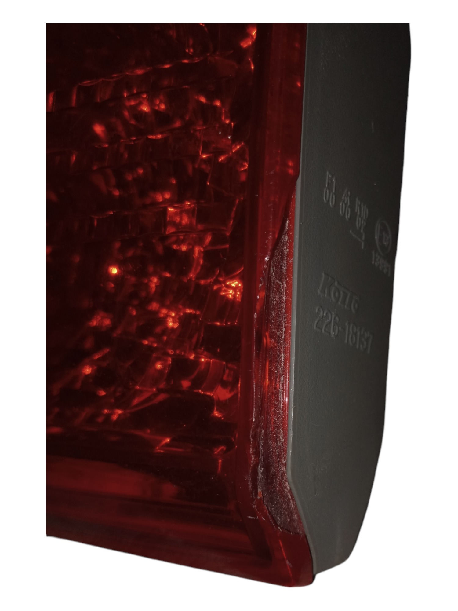 Lanterna Tampa Tras Dir Honda City 1.5 16v 2015 Com Detalhe 6