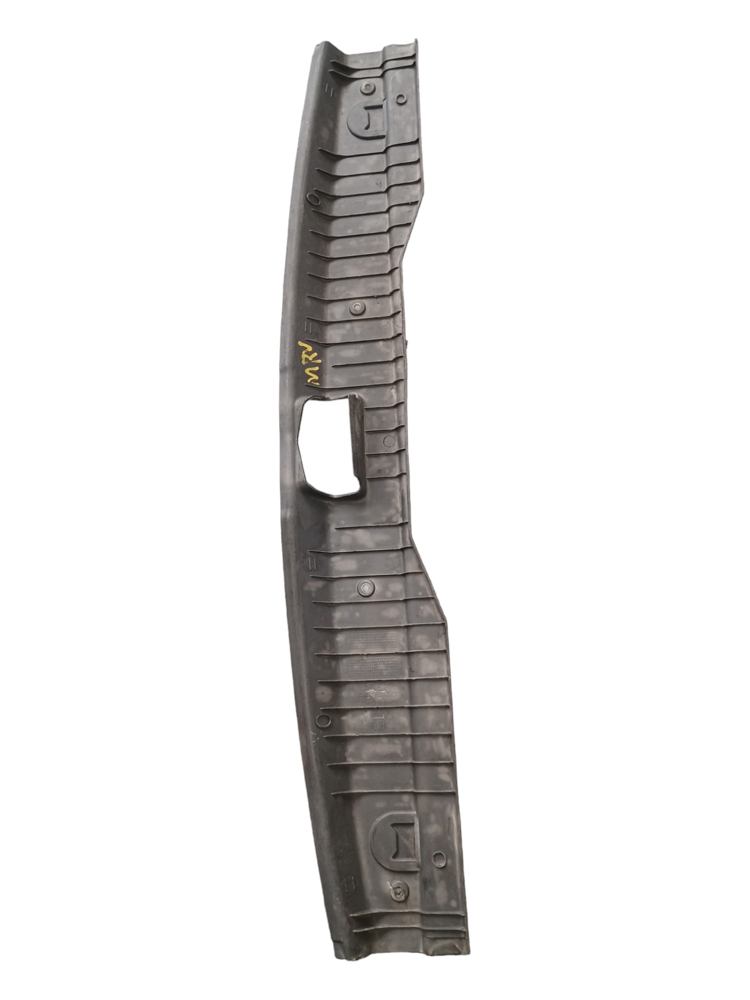 Moldura Inferior Porta Malas Gm Meriva 2003 Com Detalhes  Cinza 2
