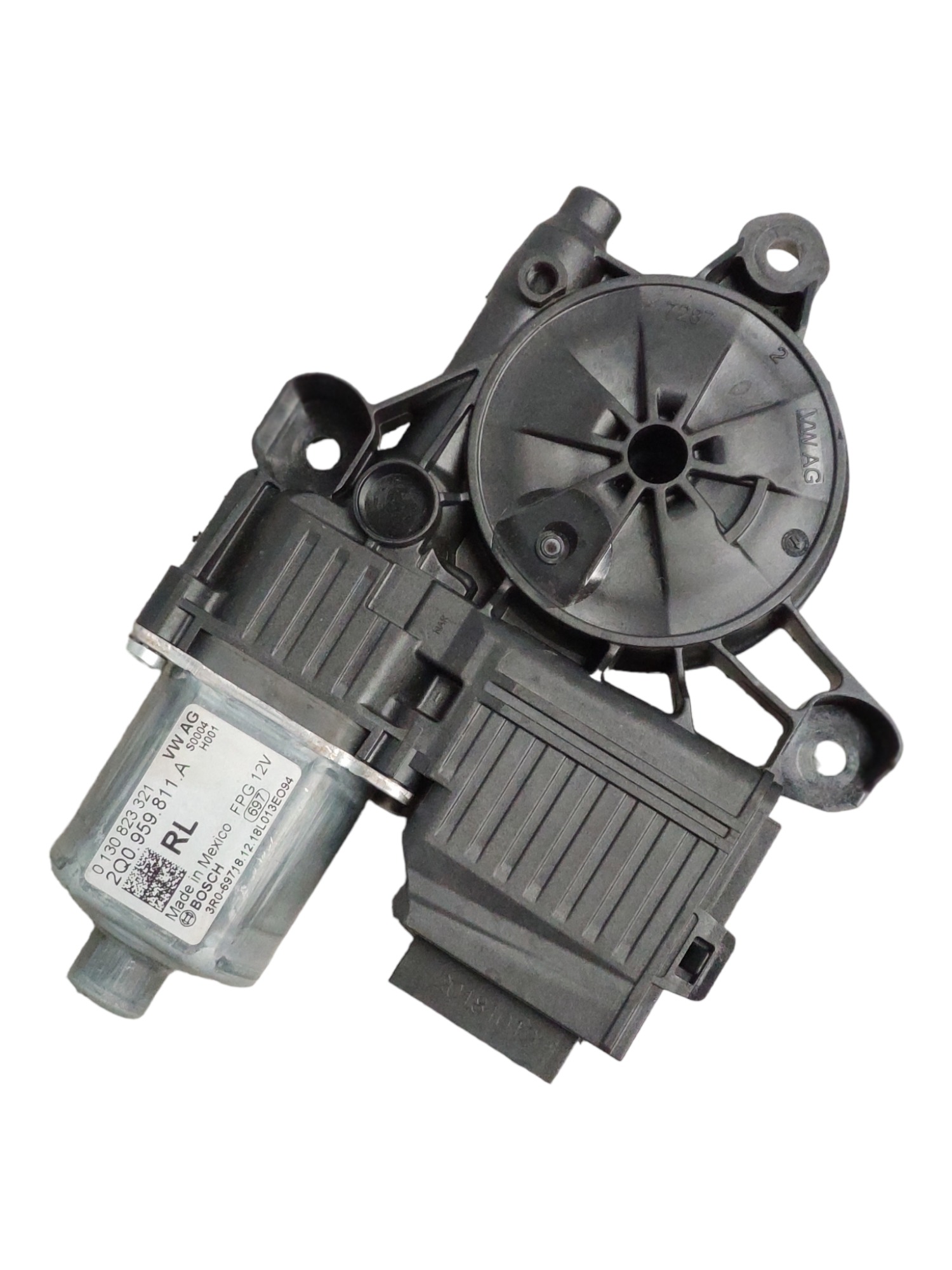 Motor Máquina Vidro Tras Esquerdo Vw Tcross 2020 2q0959811a
