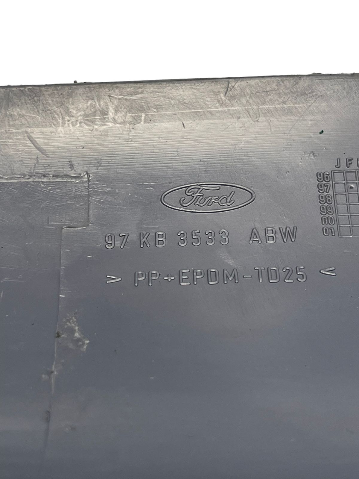 Acabamento Inferior Coluna Direção Ford Ka 1999 97kb3533 3