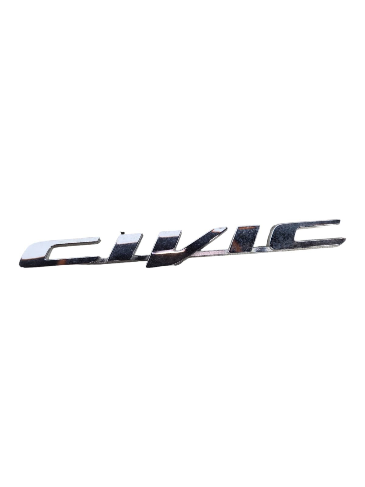 Emblema Modelo Honda Civic Lxr 2016 Branco