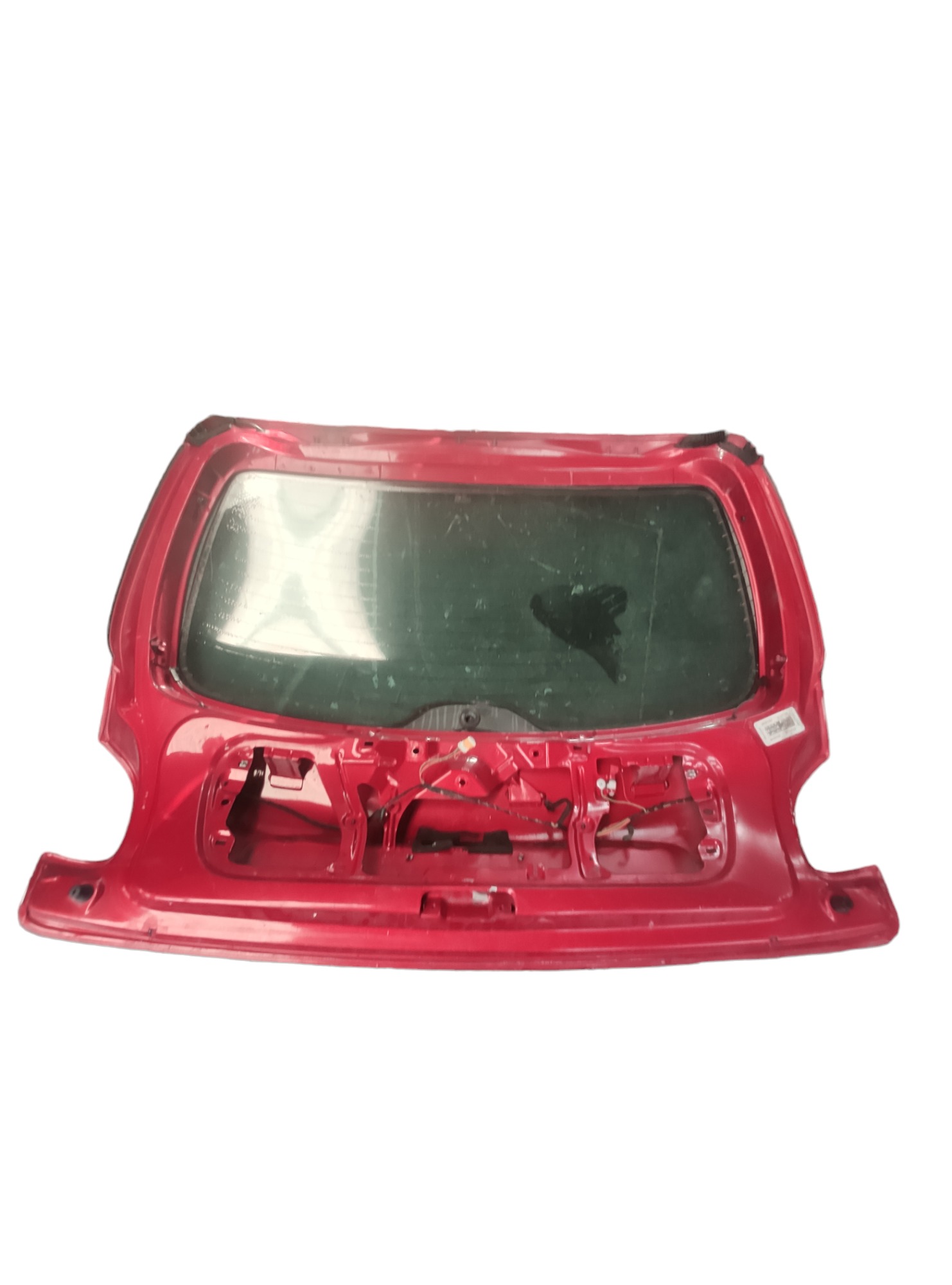 Tampa Traseira Peugeot 206 2005 Vermelho 2