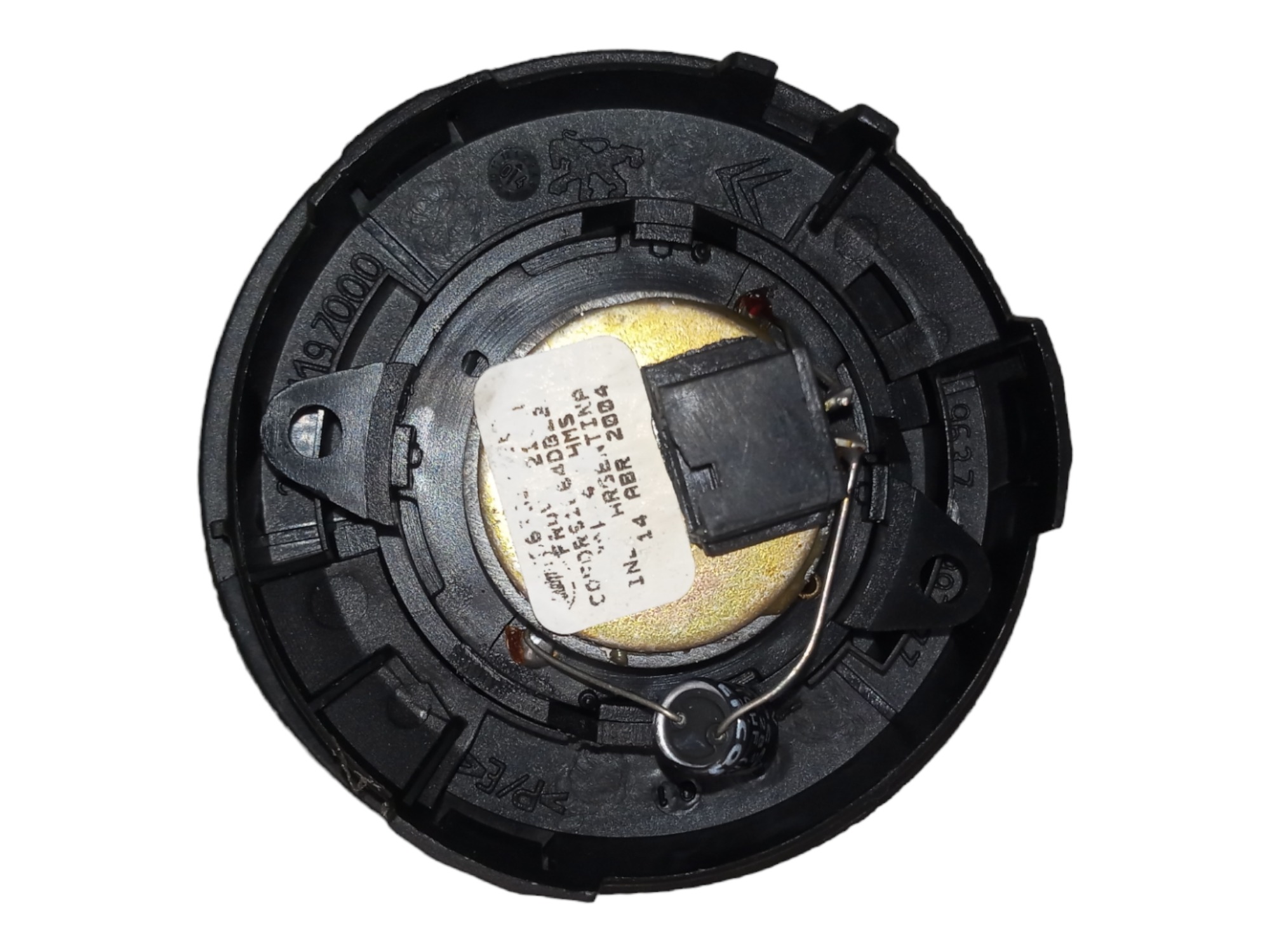 Tela Auto Falante Tweeter Citroen C3 Excl 1.6 16v 2004 Preta 3