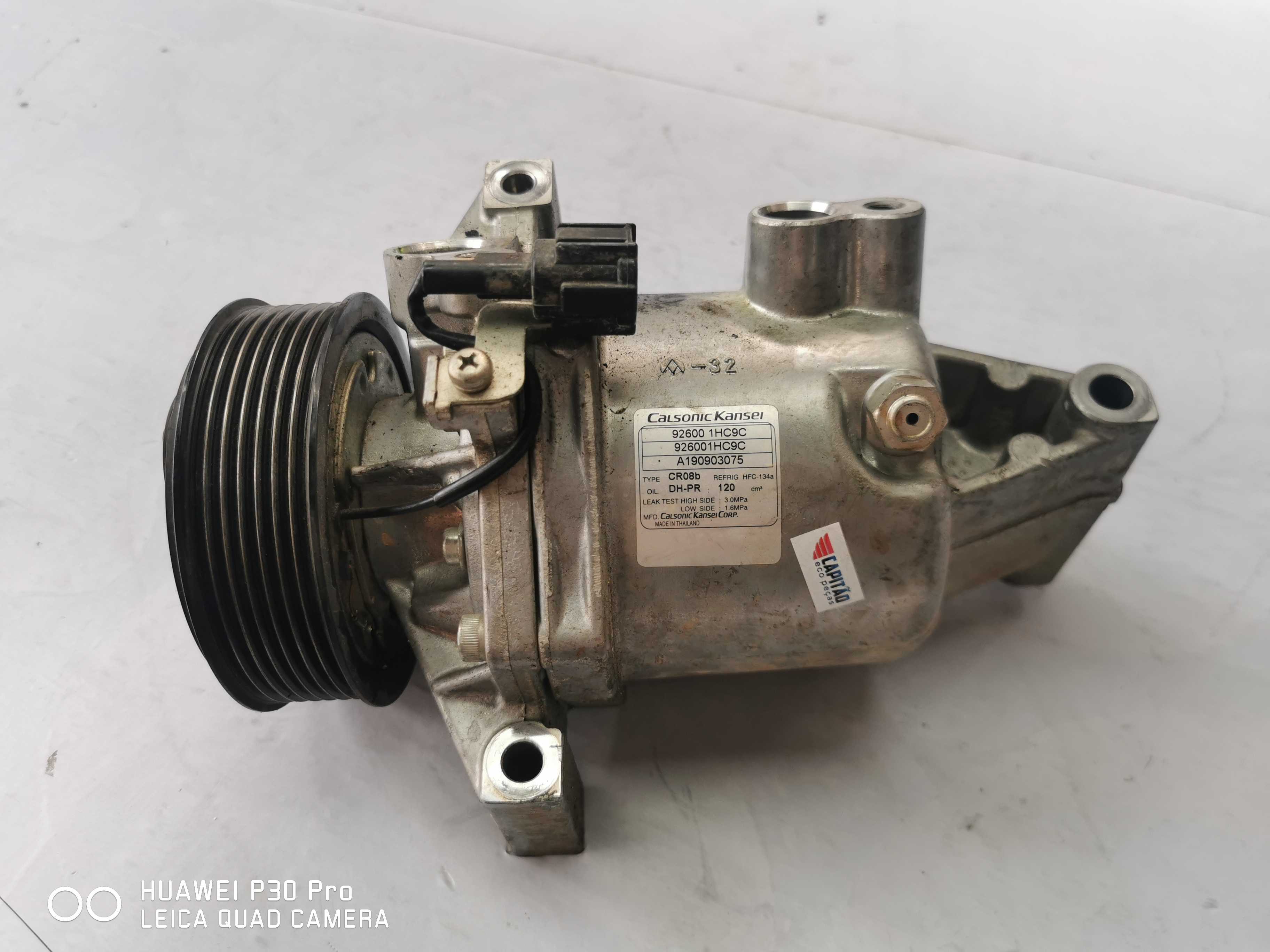 Compressor Do Ar Nissan Versa 92600 1hc9c 2