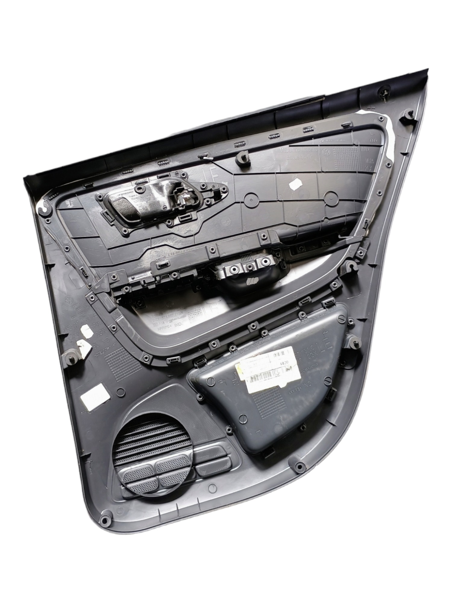 Forro De Porta Traseiro Direito Vw Fox 2017 5z4867212 Preto 2