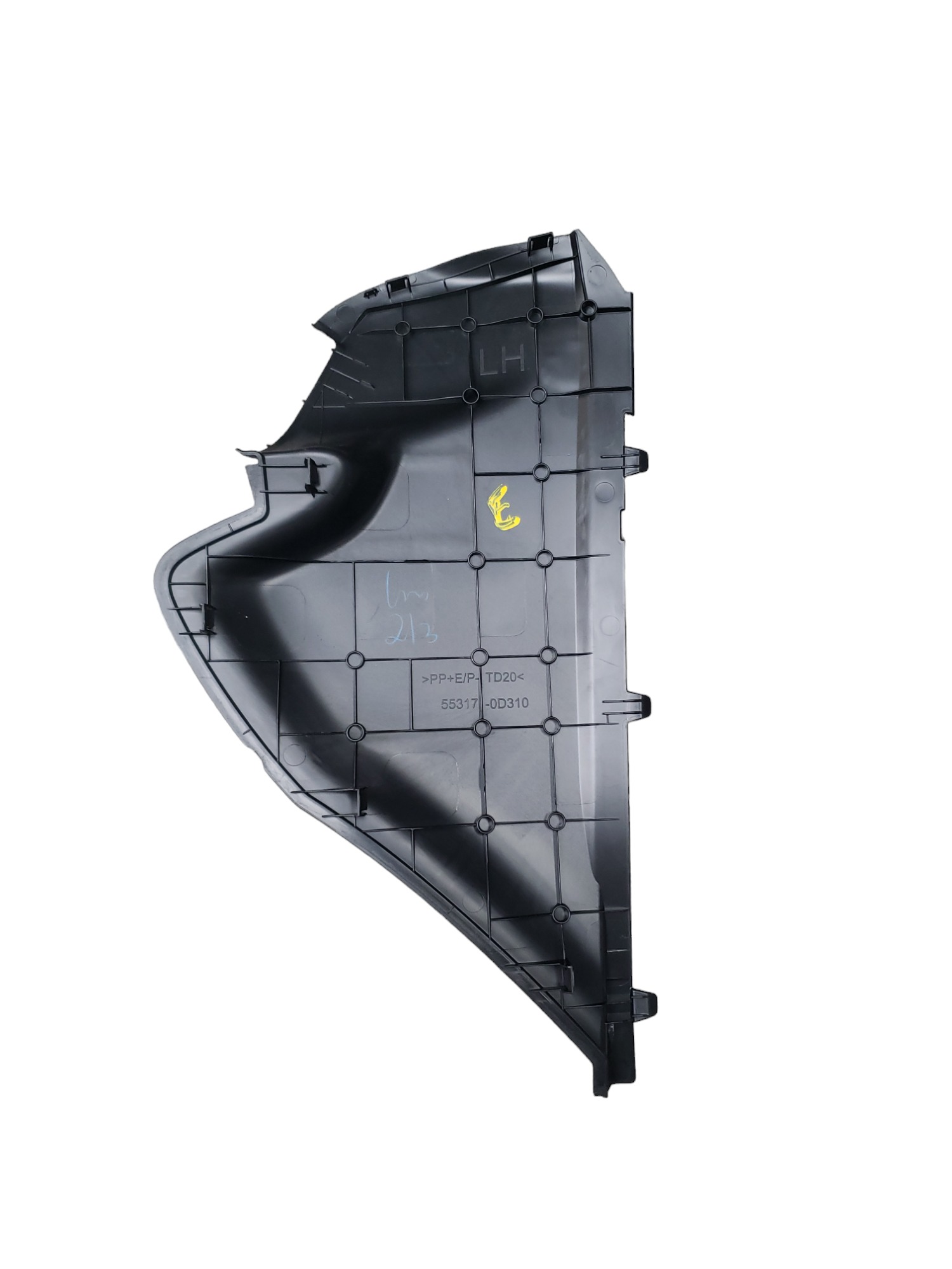 Acabamento Lateral Painel Toyota Yaris 553170d310 3