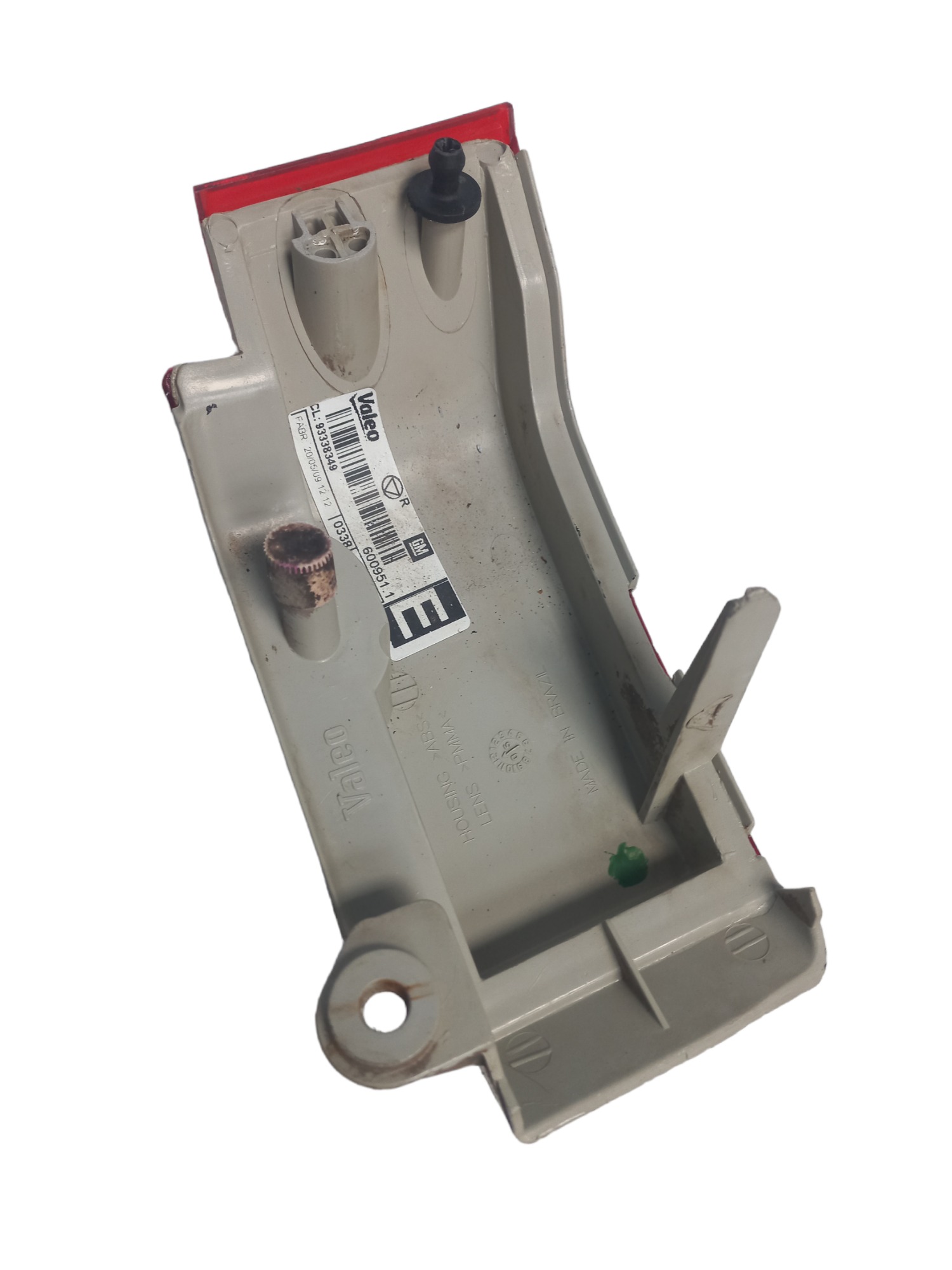 Refletor Traseiro Esquerdo Gm Meriva 2005 93338349 2