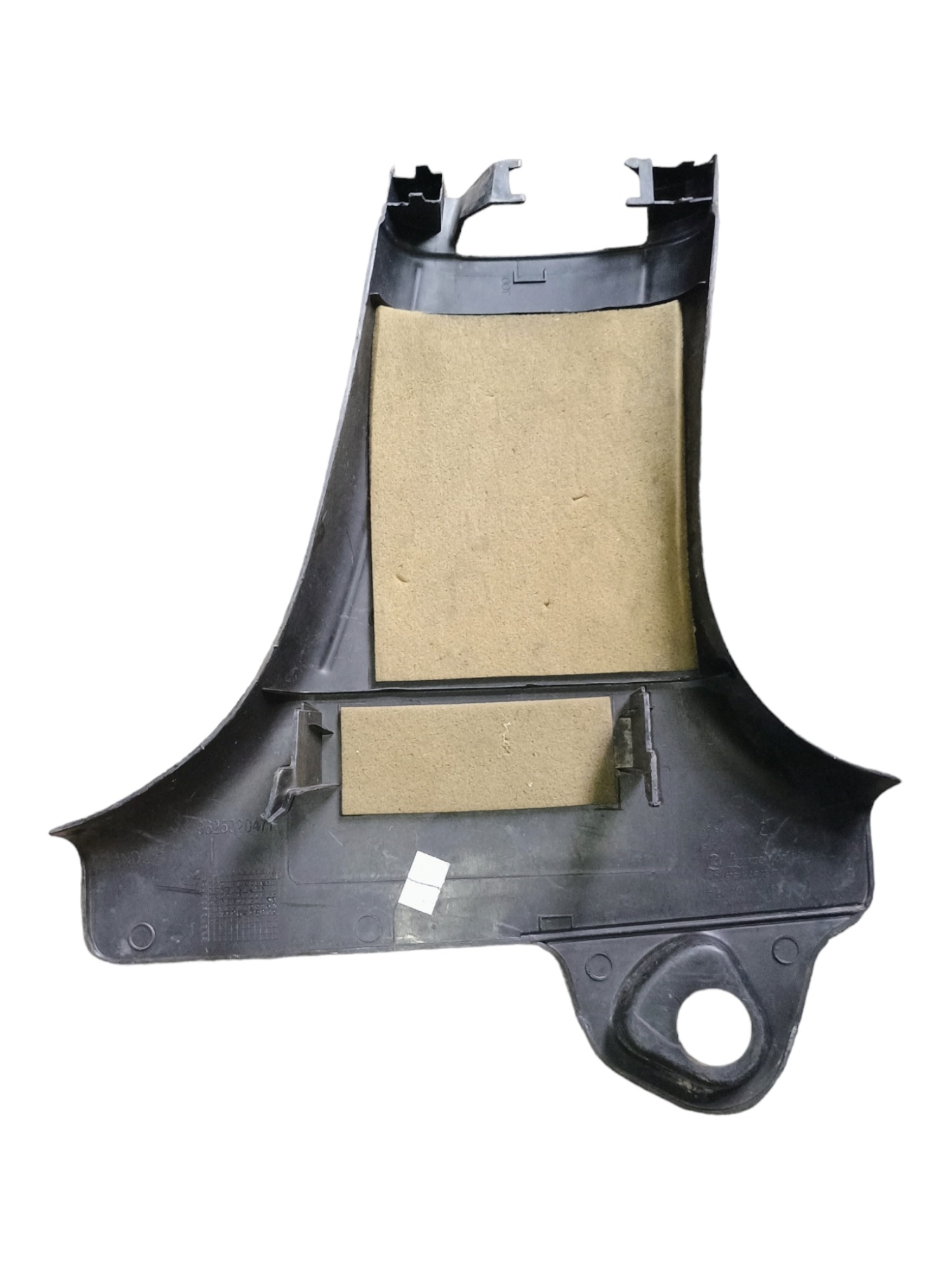 Moldura Coluna Inferior Direita Peugeot 206 2010 9625020477 2