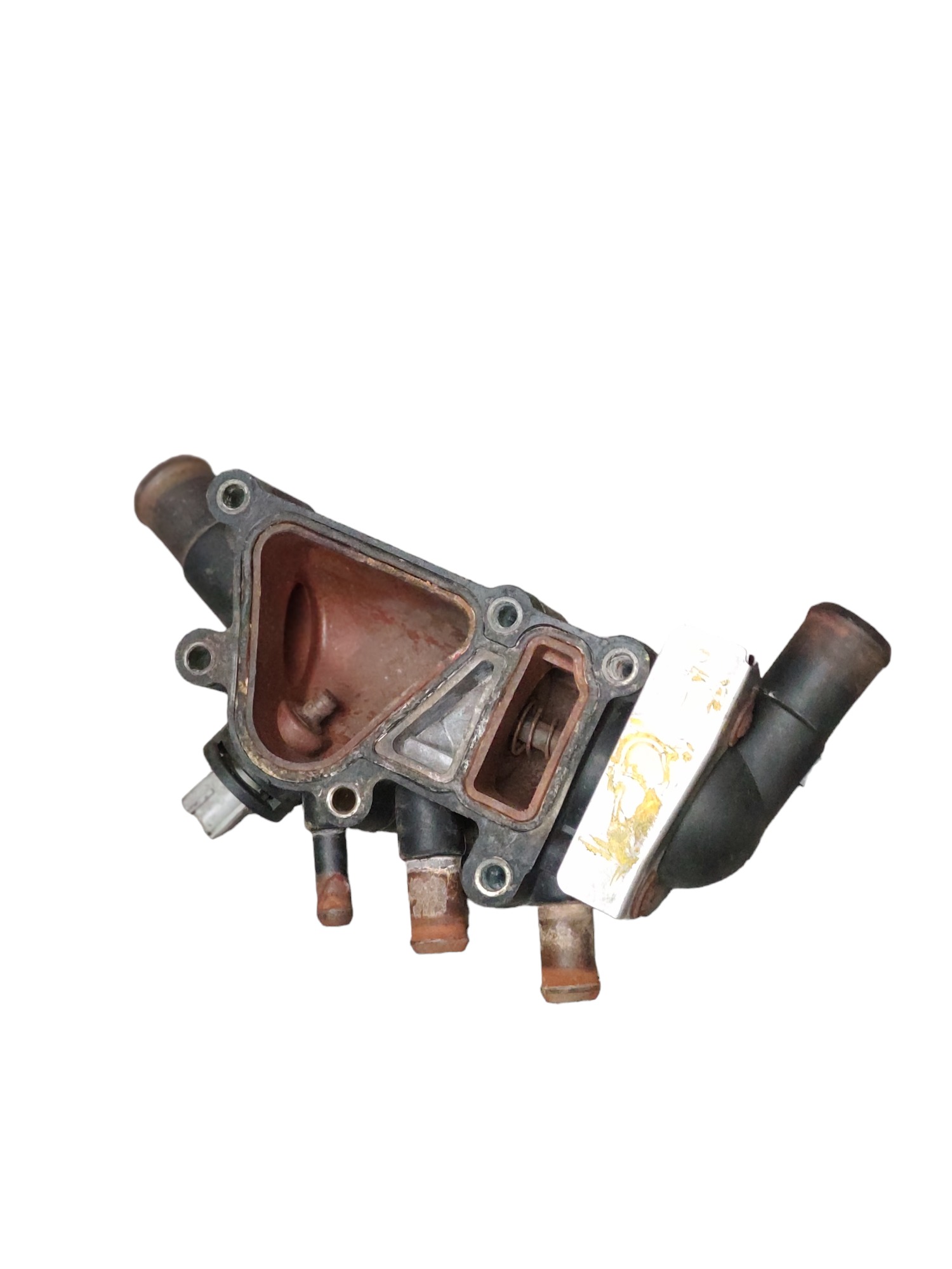 Carcaça Valvula Termostática Ford Fiesta Zetec Rocam 2007 3