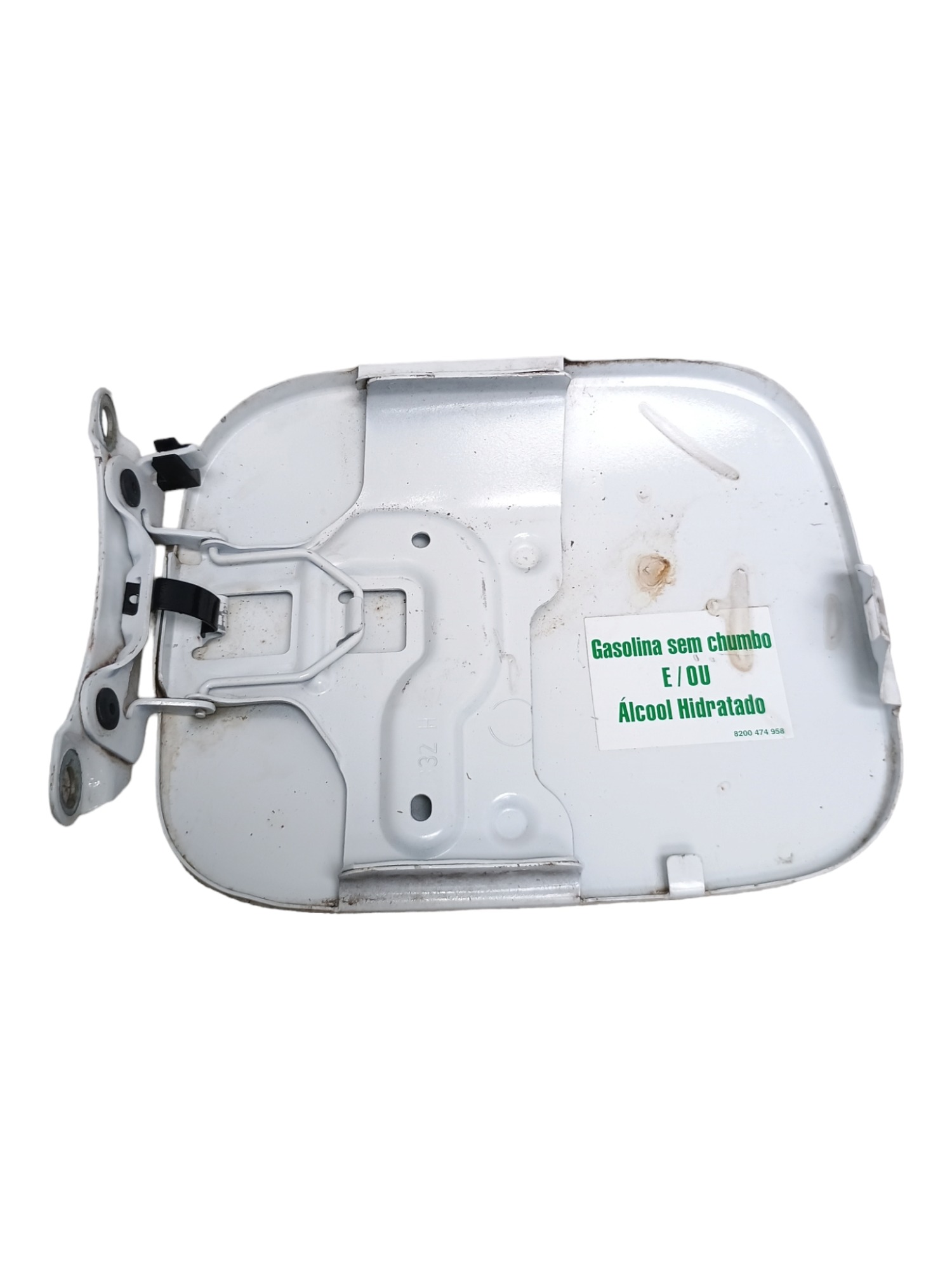 Portinhola Tampa Tanque Combustível Renault Sandero 1.0 2015 Branco 2