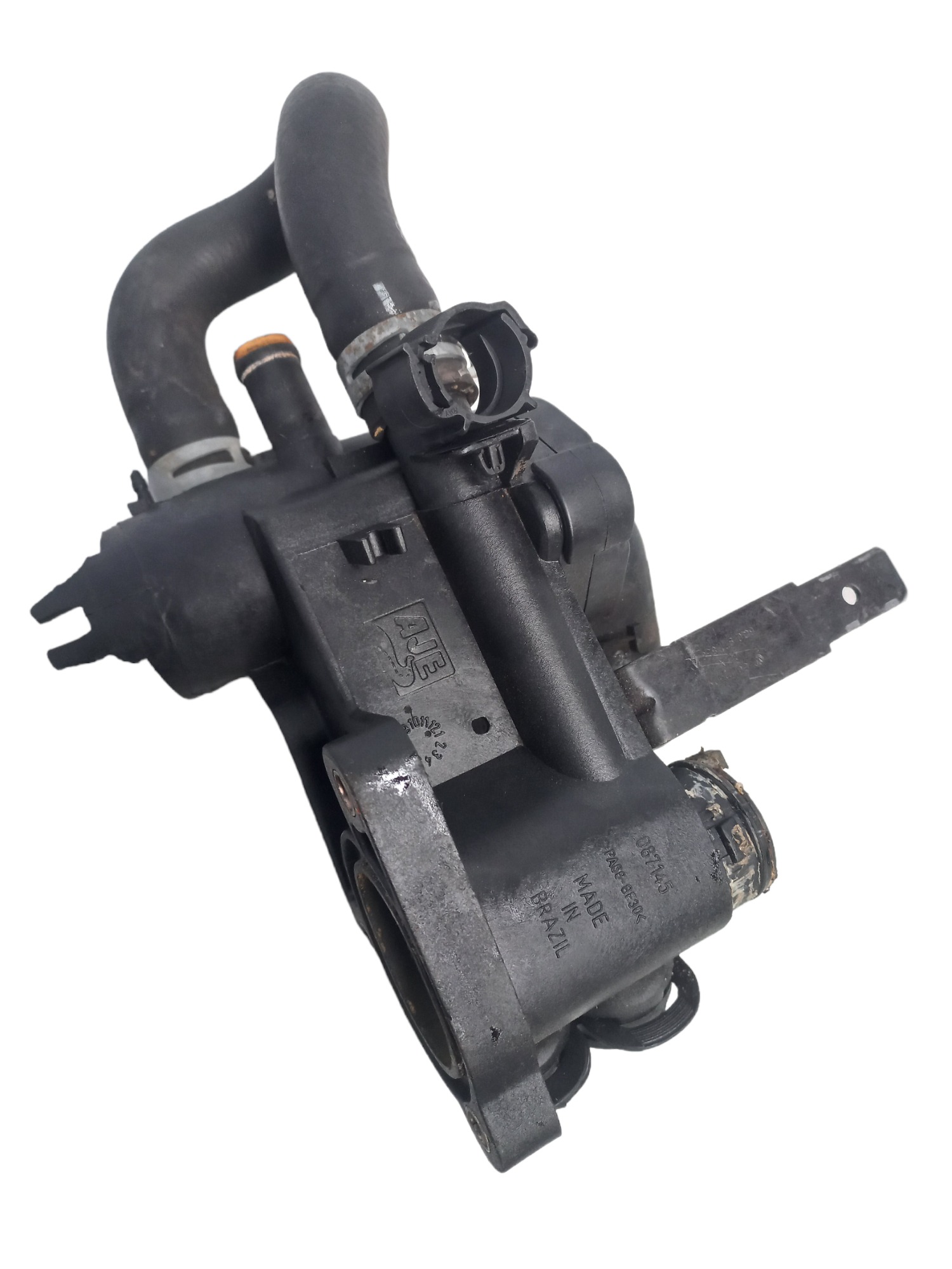Carcaça Válvula Termostática Vw Fox 1.0 2011 6q0971858a 1