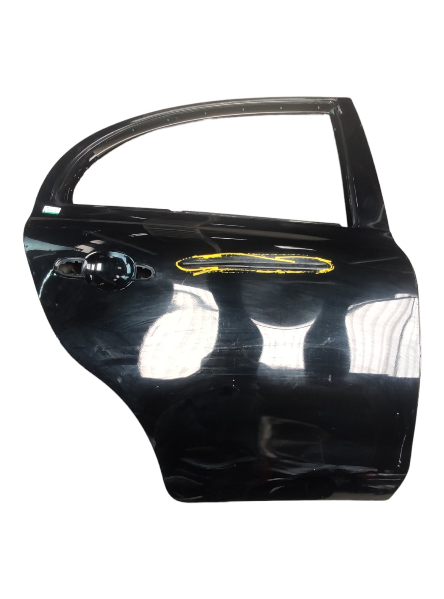 Porta Traseira Direita Nissan March S 2014 Traseira Direita Preto 1