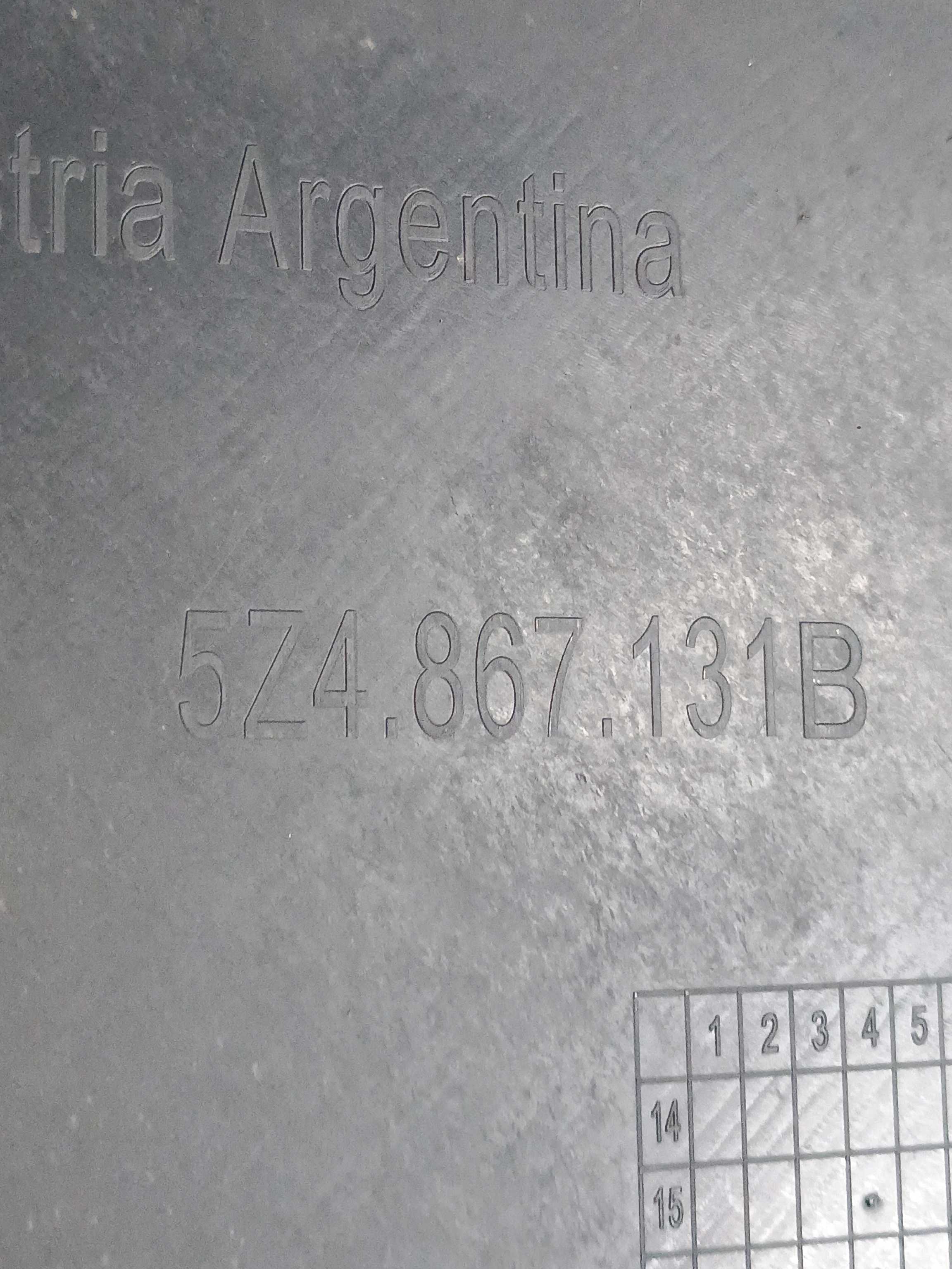 Forro Porta Dianteira Esquerda Vw Spacefox 2018 5z4867131b Preto 3
