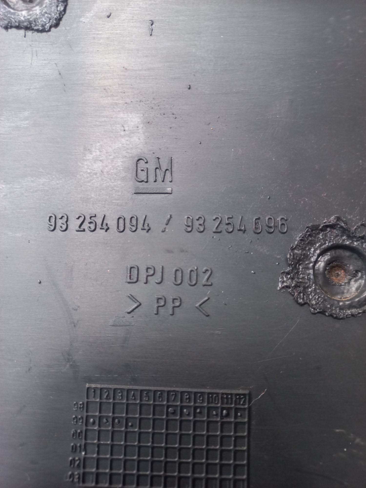 Forro Porta Traseiro Direito Astra 2001 93254094 4