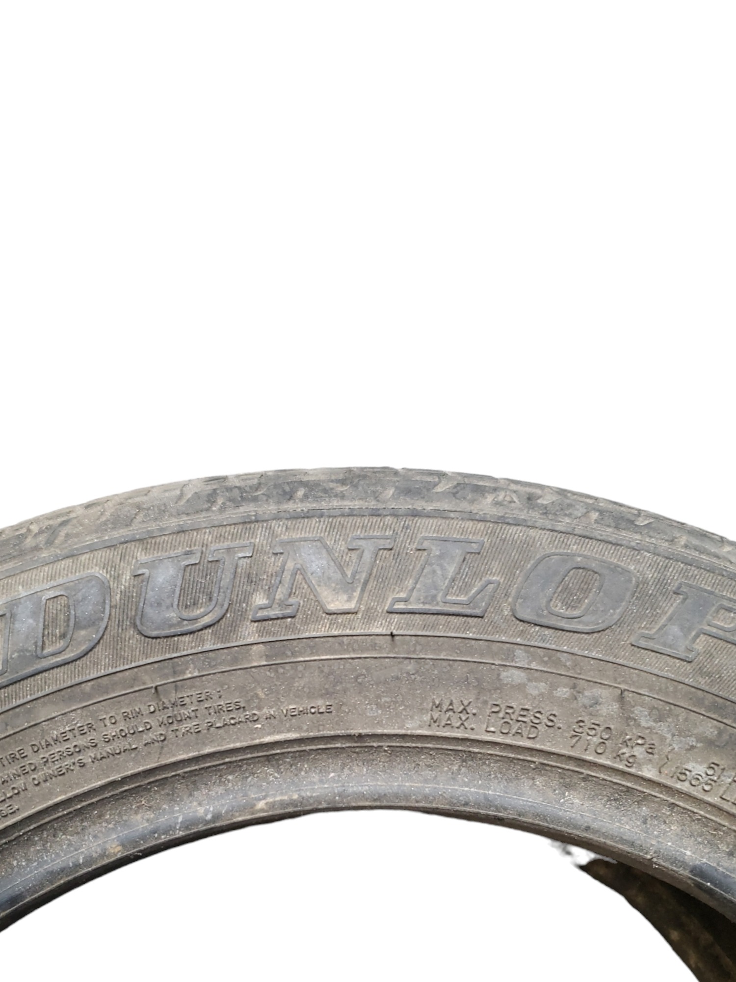 Pneu Usado 215 60 R17 Dunlop A1 3