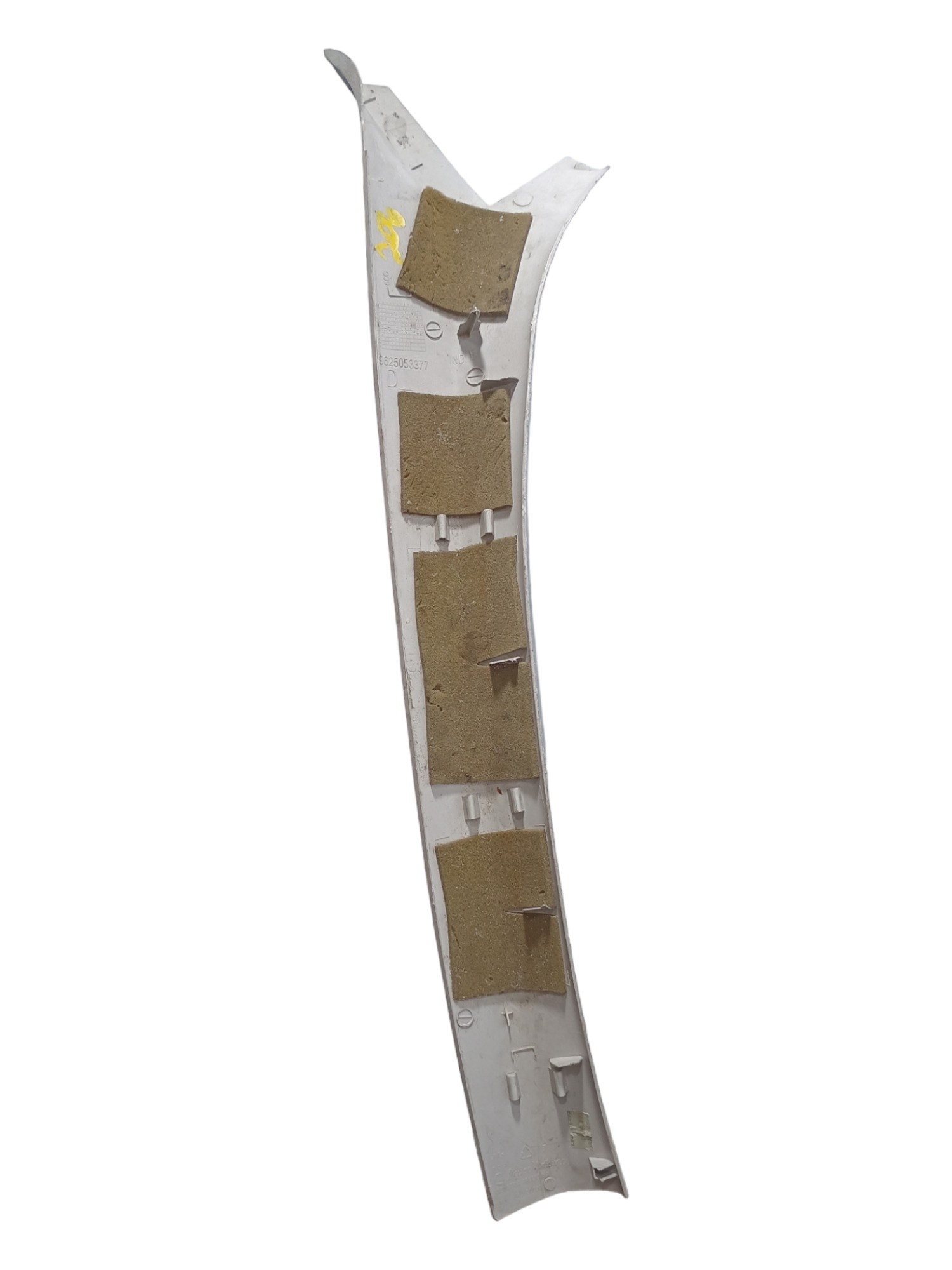 Moldura Coluna Lateral Direita Peugeot 206 2010 9625053377 2