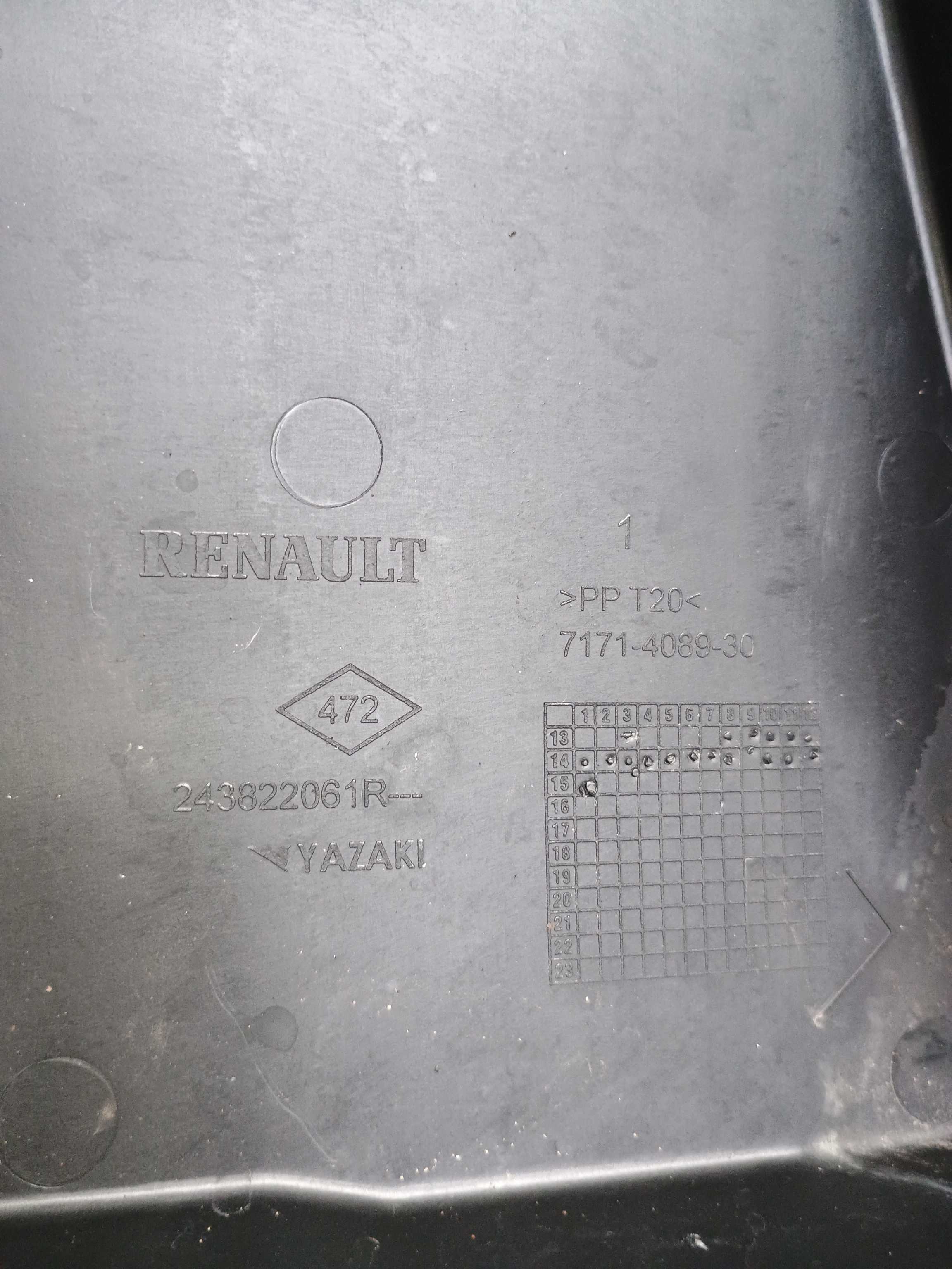 Tampa Caixa Fusíveis Externa Renault Sandero 1.0 16v 2015 3