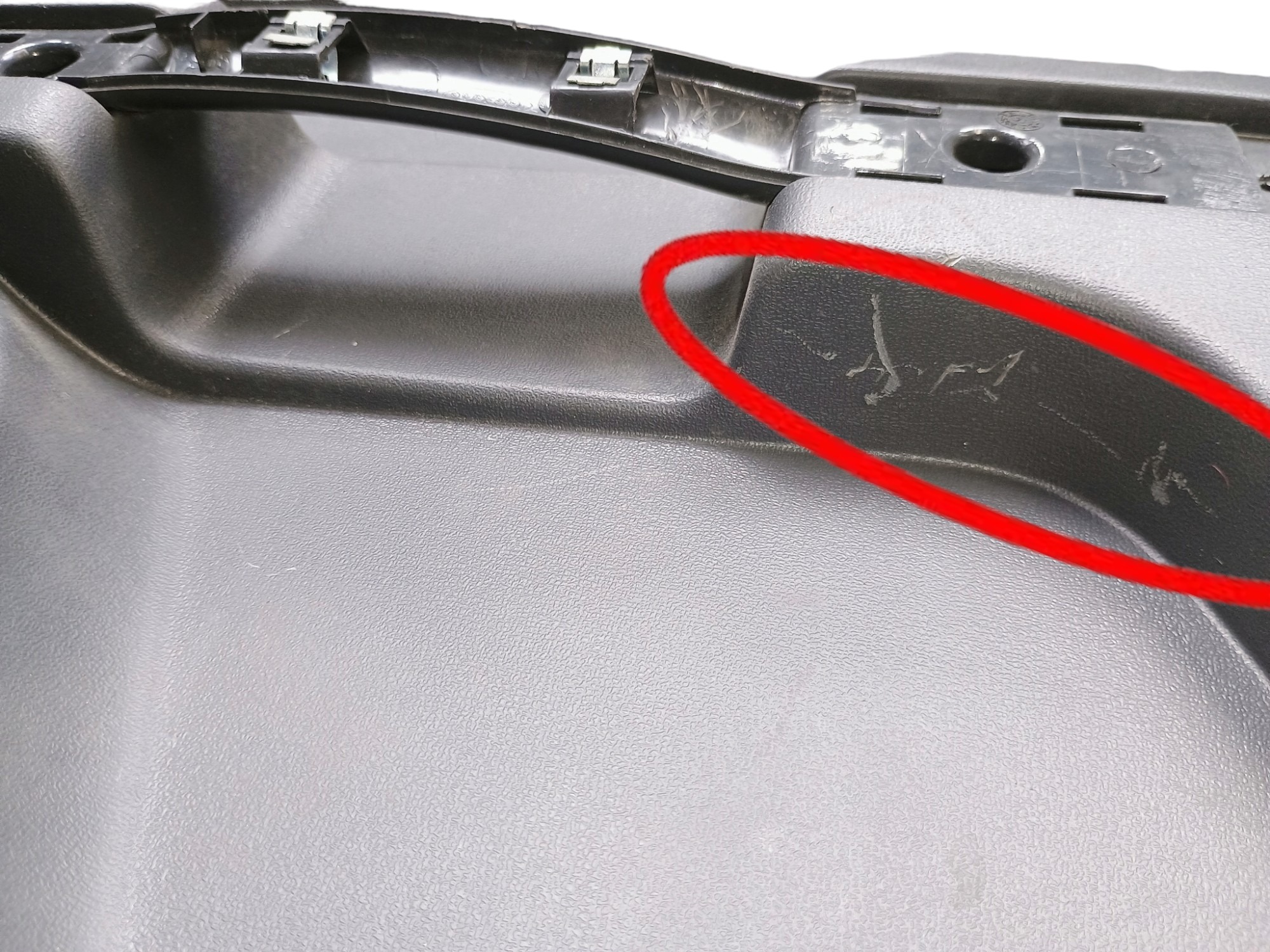 Forro Porta Traseira Esquerda Fiat Uno Vivace 2016 Detalhes Cinza 5