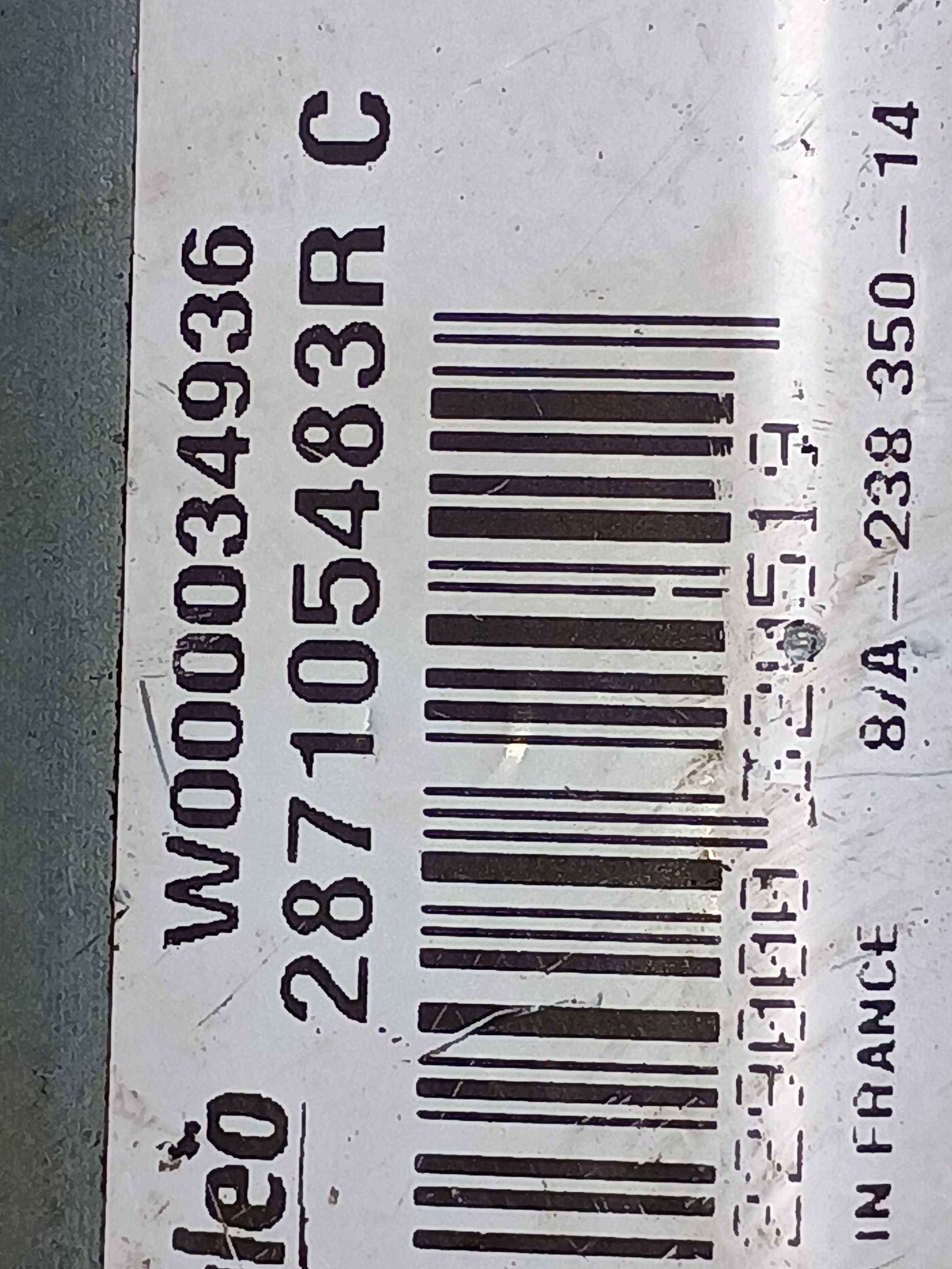 Motor Limpador Traseiro Renault Sandero 2015 287105483r 3