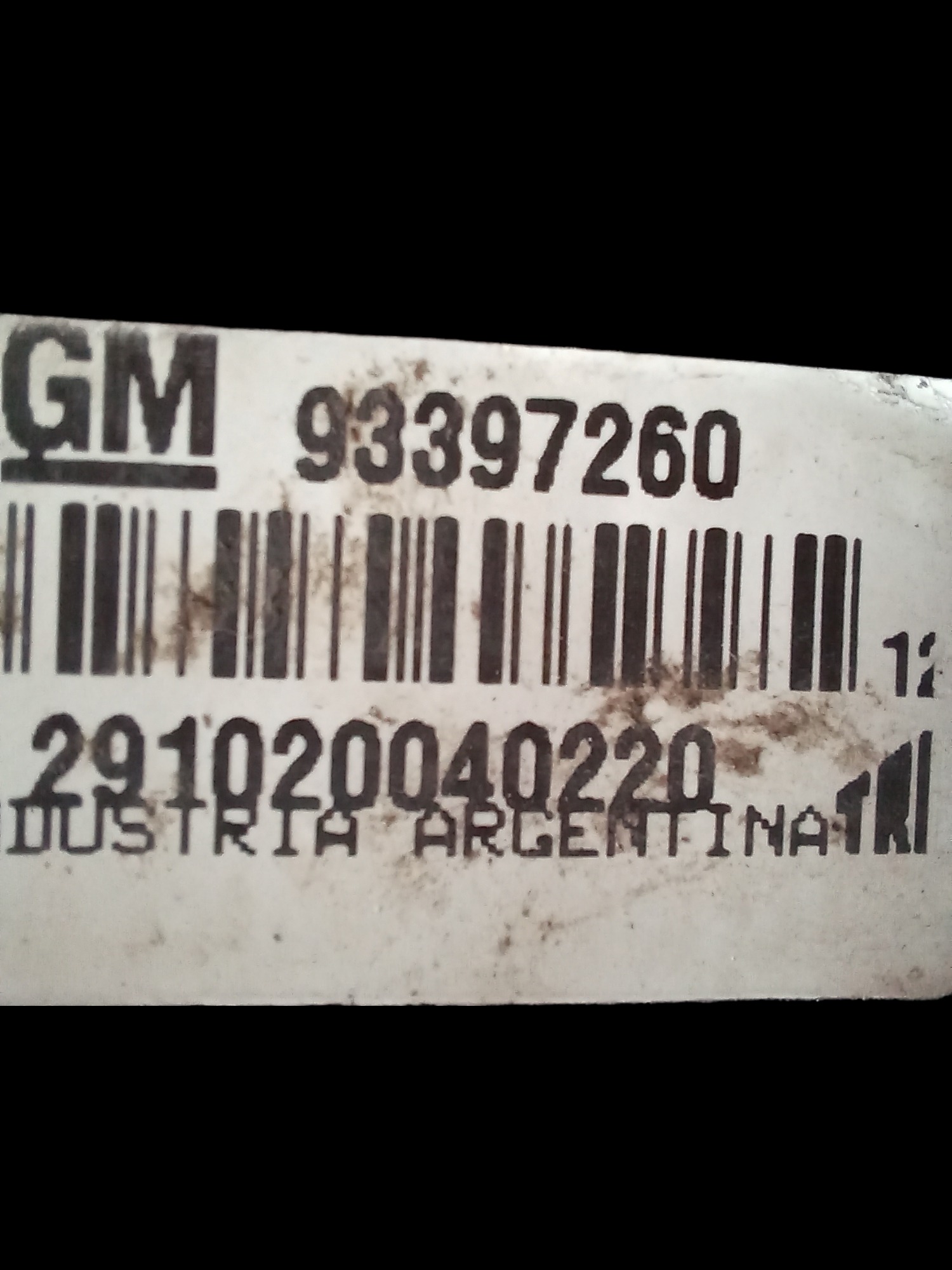 Motor Limpador Para-brisa Celta 2002 93397260 5