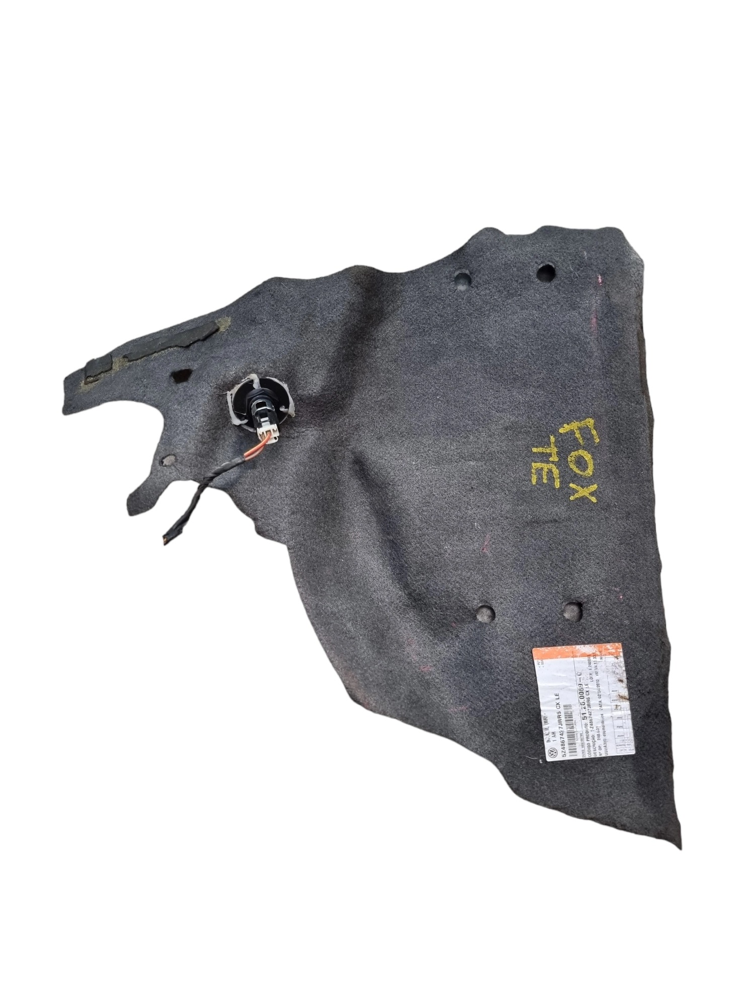 Forro Porta-malas Esq C/ Conector Fox Trend 2013 5z4867427 1