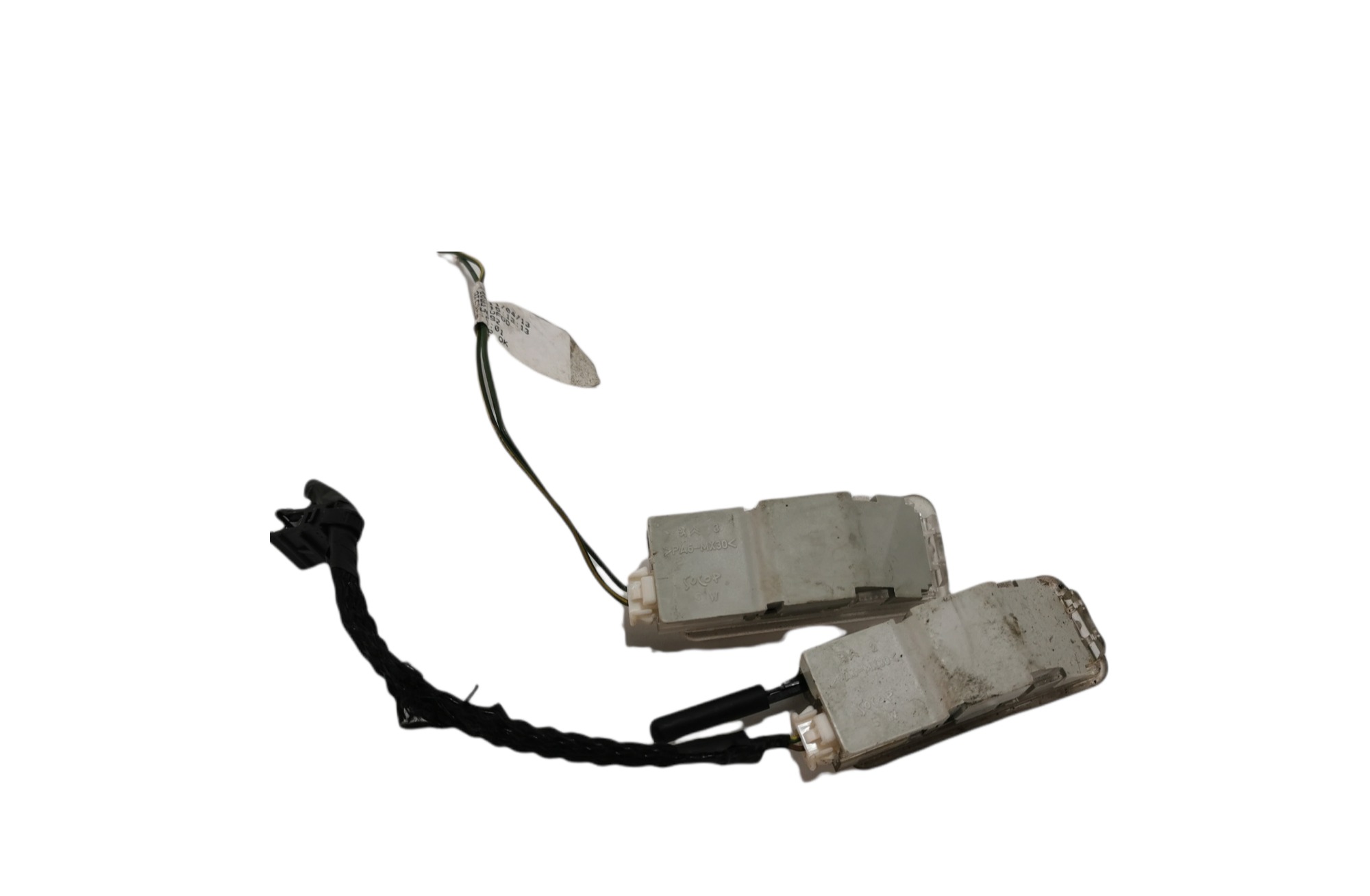 Luz De Placa Citroen C3 Picasso Cinza 2