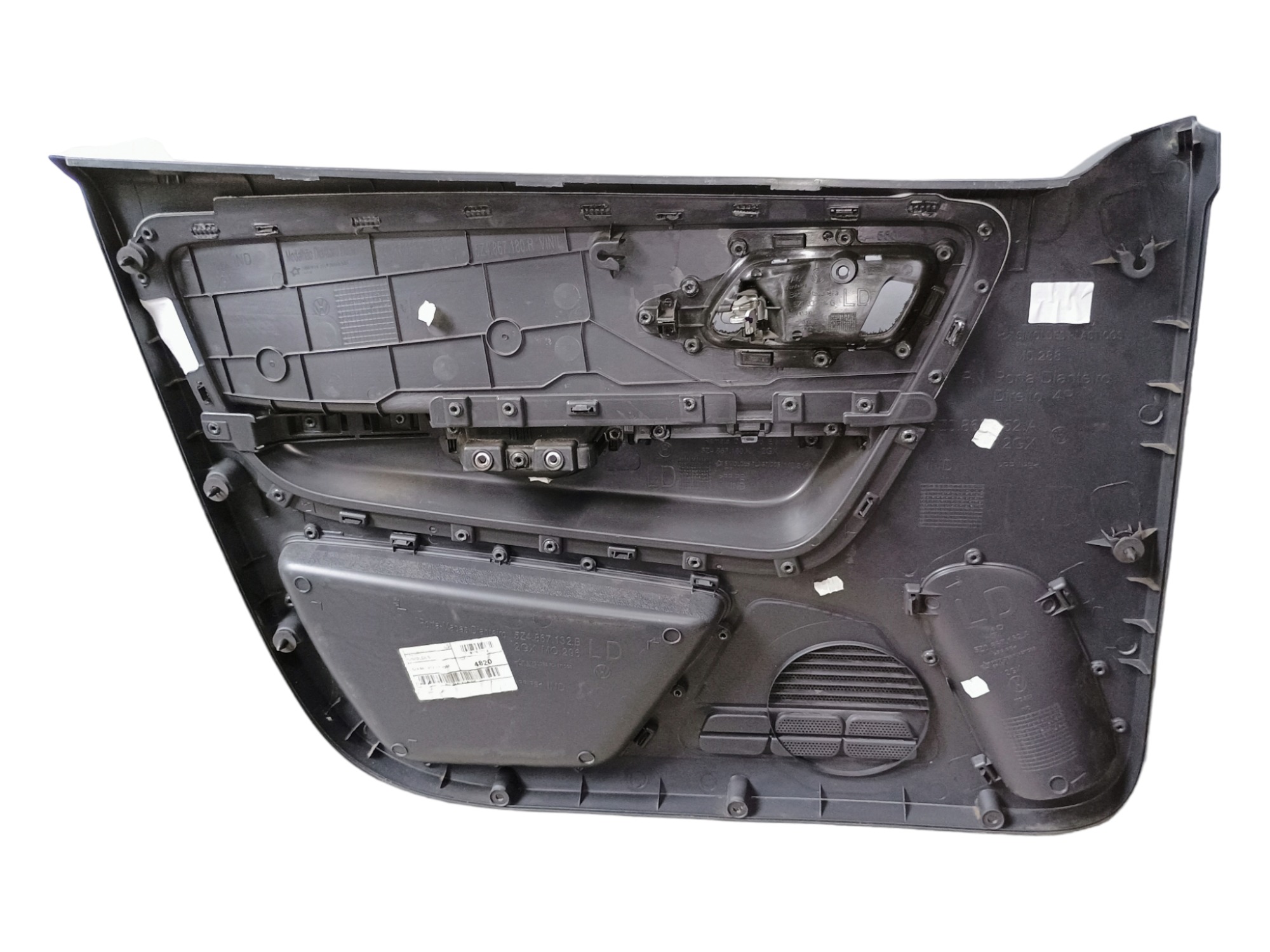 Forro De Porta Dianteiro Direito Vw Fox 2017 5z4867180 2