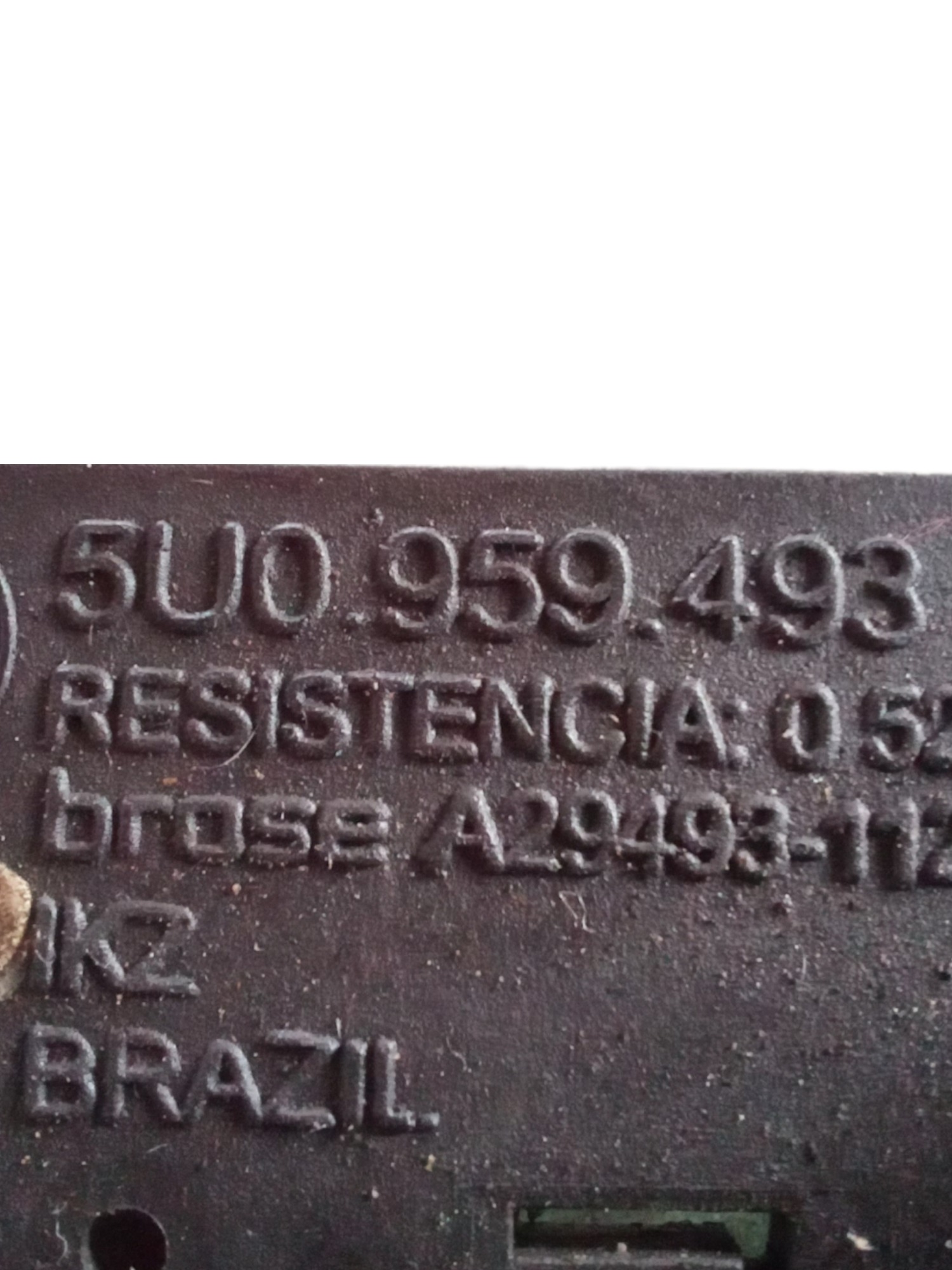 Resistência Ventoinha Radiador Vw Crossfox 2011 5u0959493 3