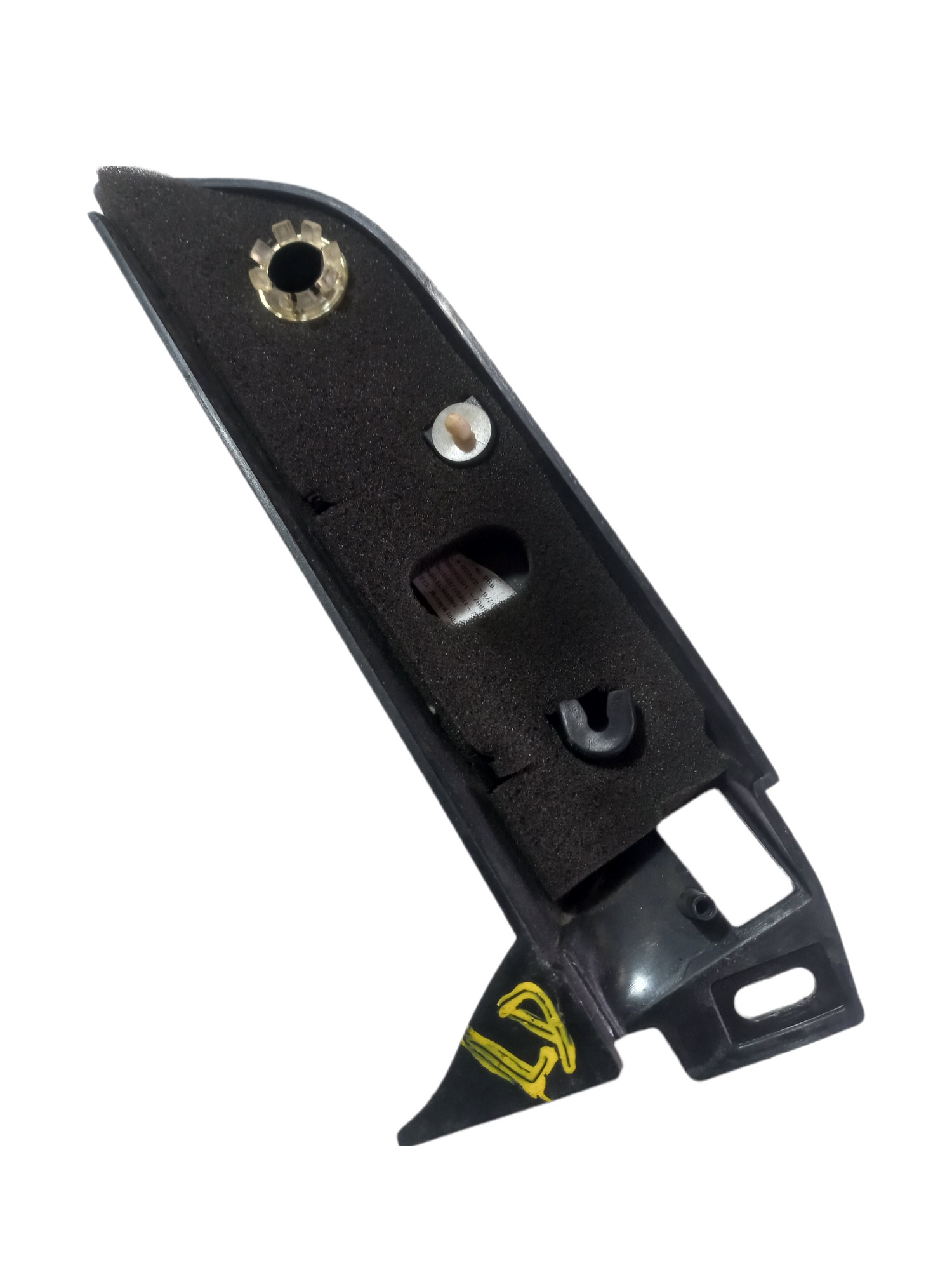 Moldura Interna Retrovisor Direito Vw Crossfox 2011 Preto Preto 2