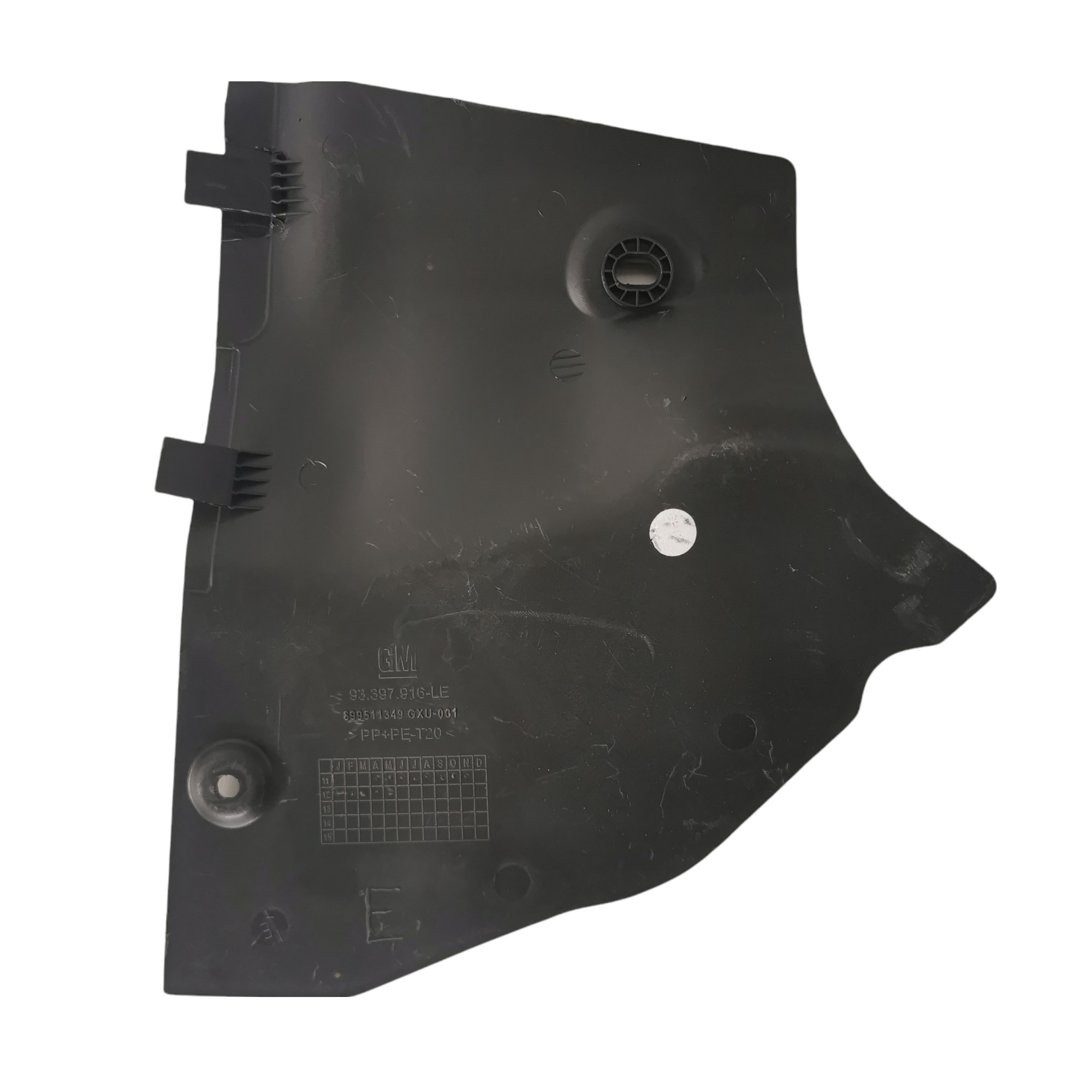 Moldura Lateral Esquerda Aquecedor Meriva Maxx 93397916 2