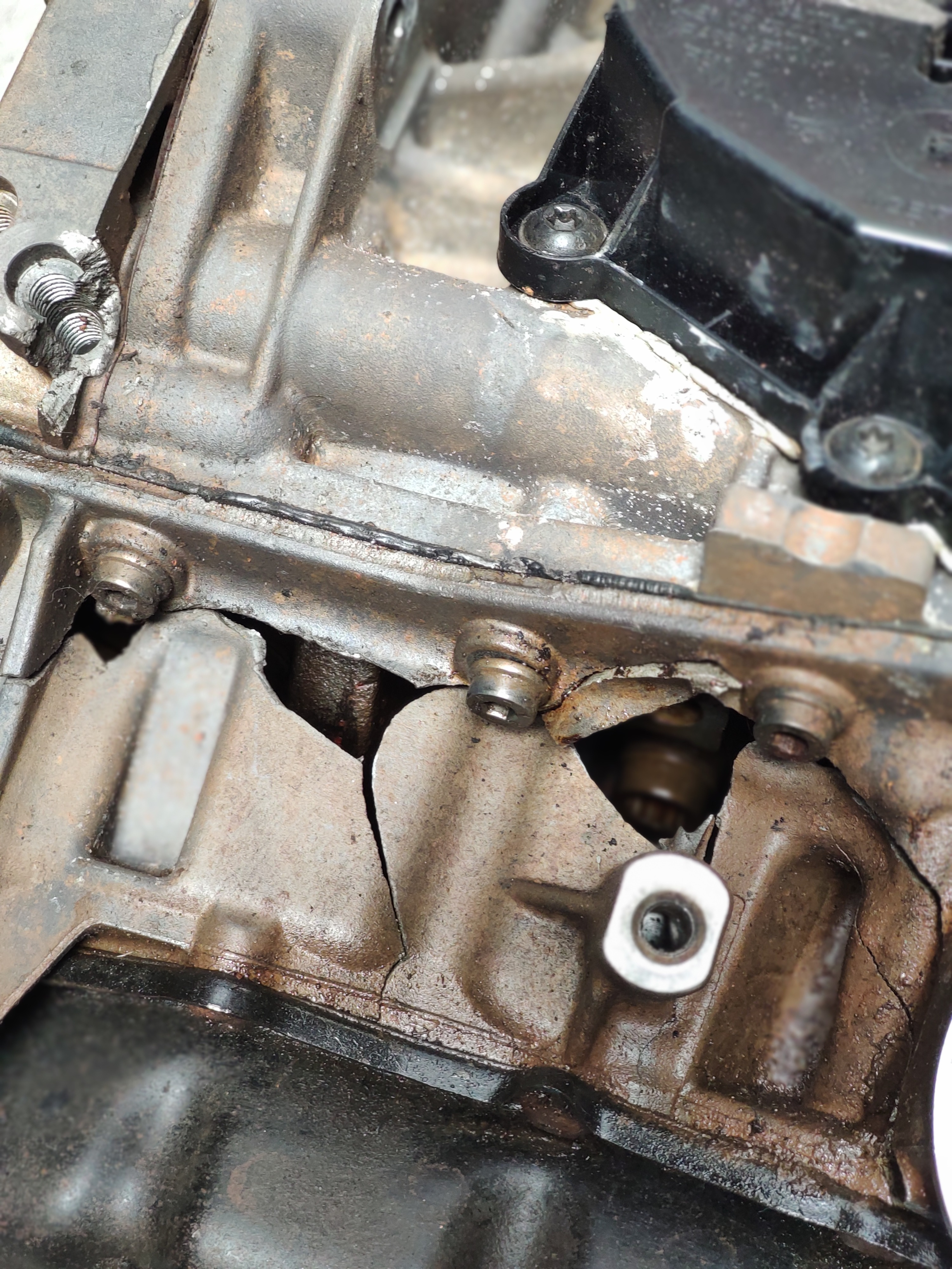 Motor Parcial 1.0 12v C/ Carter Trincado Voyage 2017 3