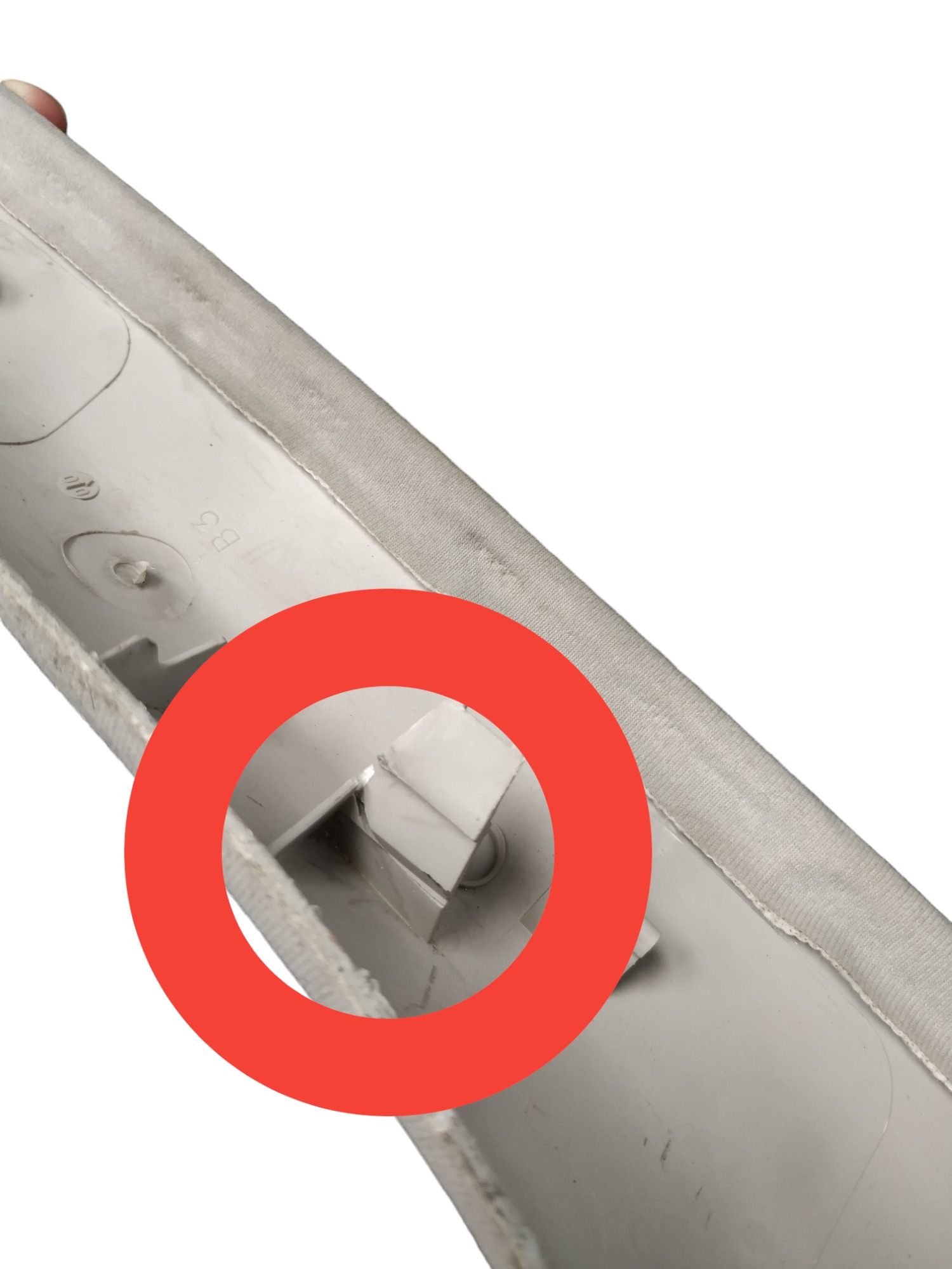 Acabamento Direito Coluna Para-brisa Peugeot 307 2012 4