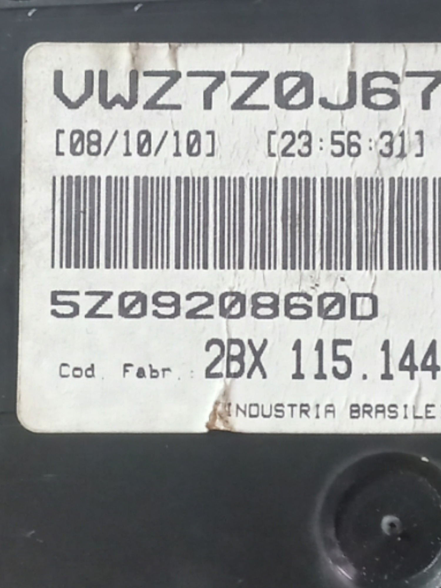 Painel De Instrumentos Vw Crossfox 2011 5z0920860 3