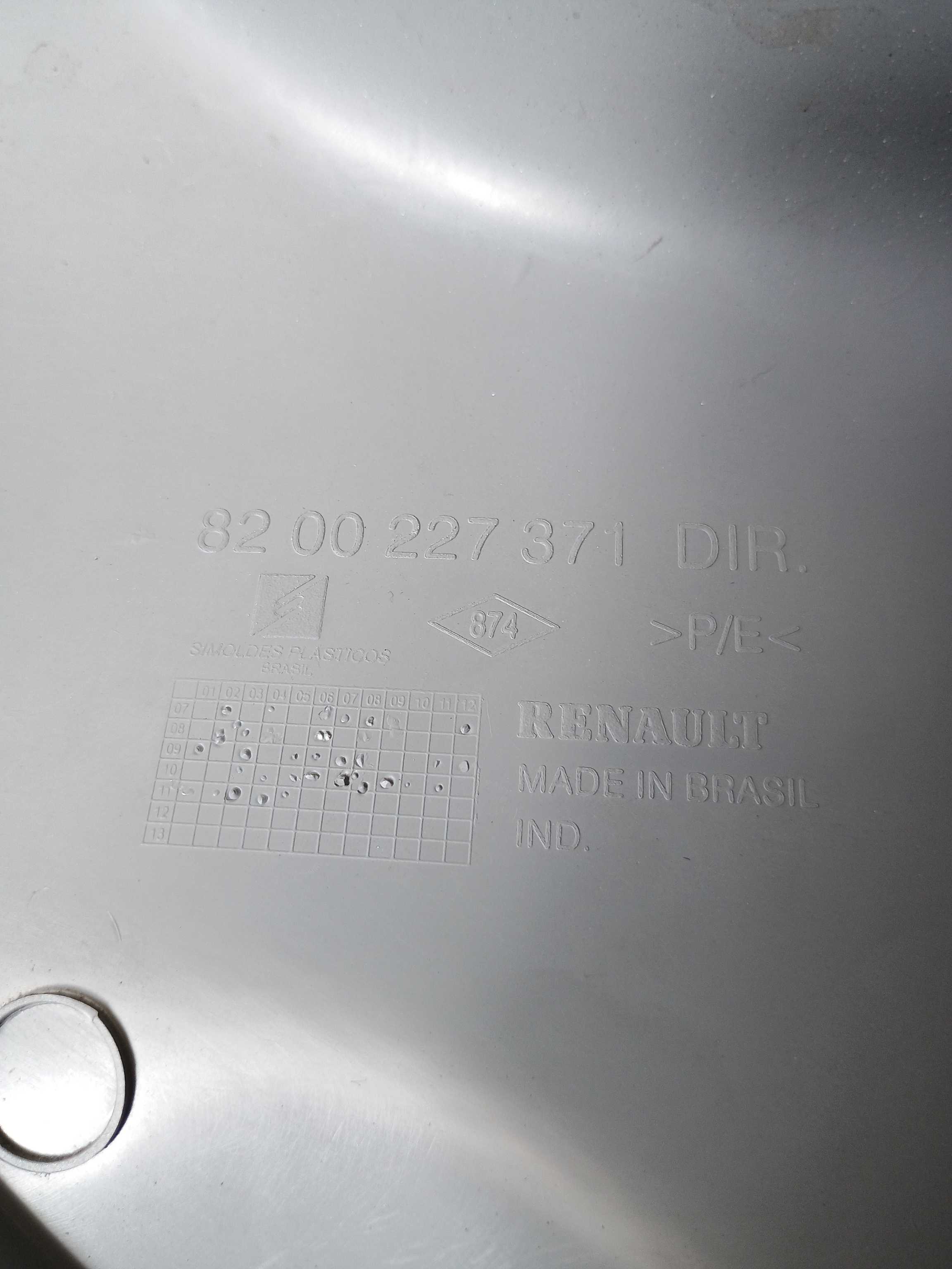 Forro Porta Traseira Direita Renault Clio 1.0 16v 2011  Cinza 3