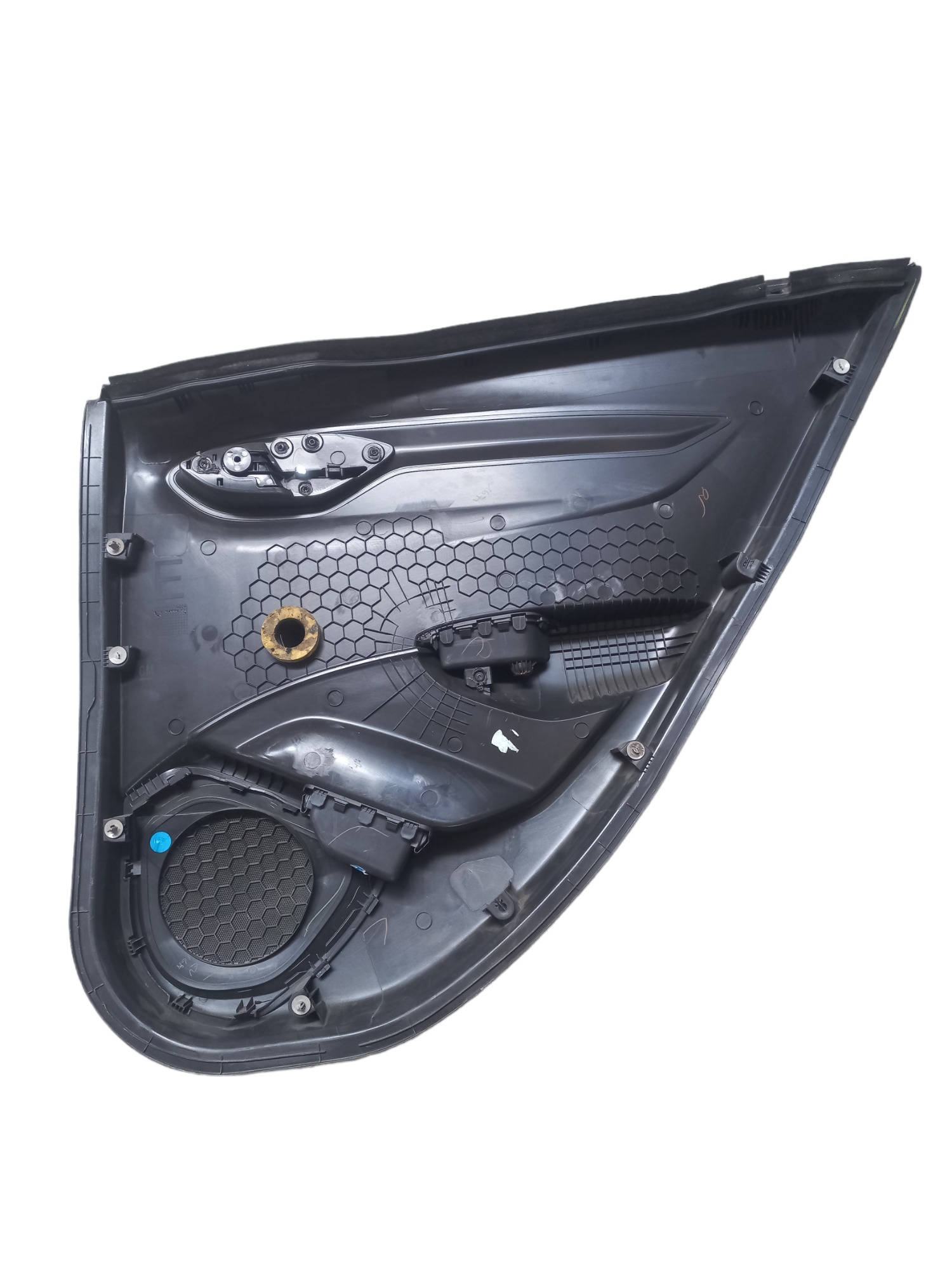 Forro Porta Traseiro Esquerdo Prisma Lt 1.0 2014 52041330 Preto 2
