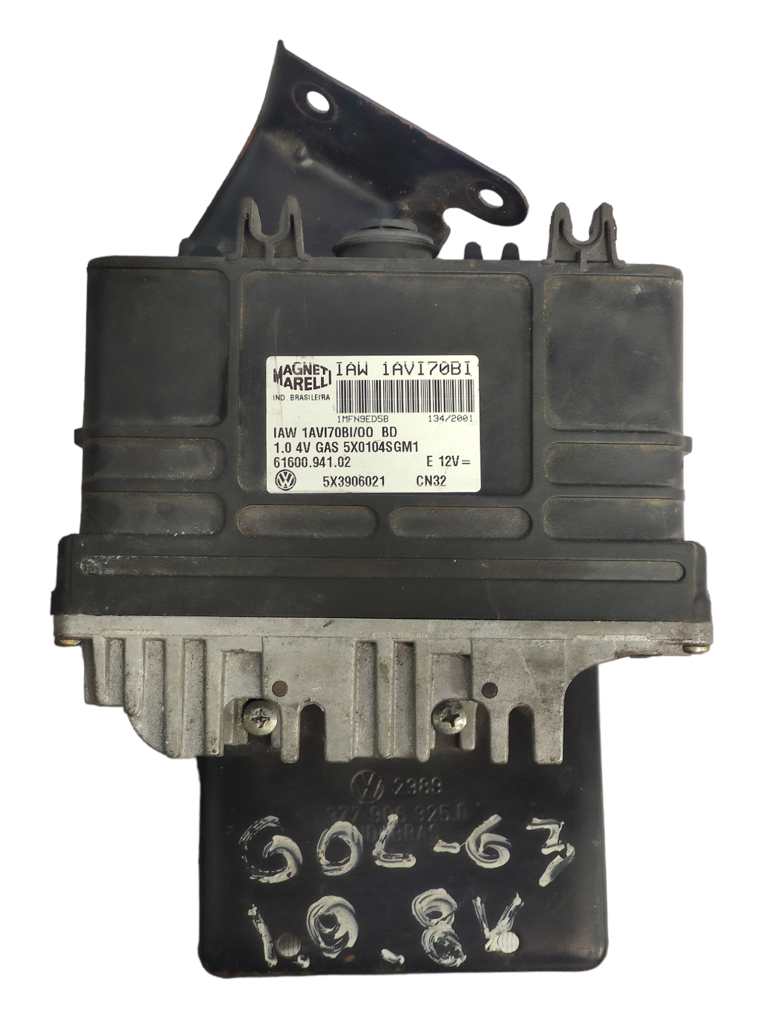 Módulo Injeção Eletrônica Volkswagen Gol 1.0 G3 5×3906021 1
