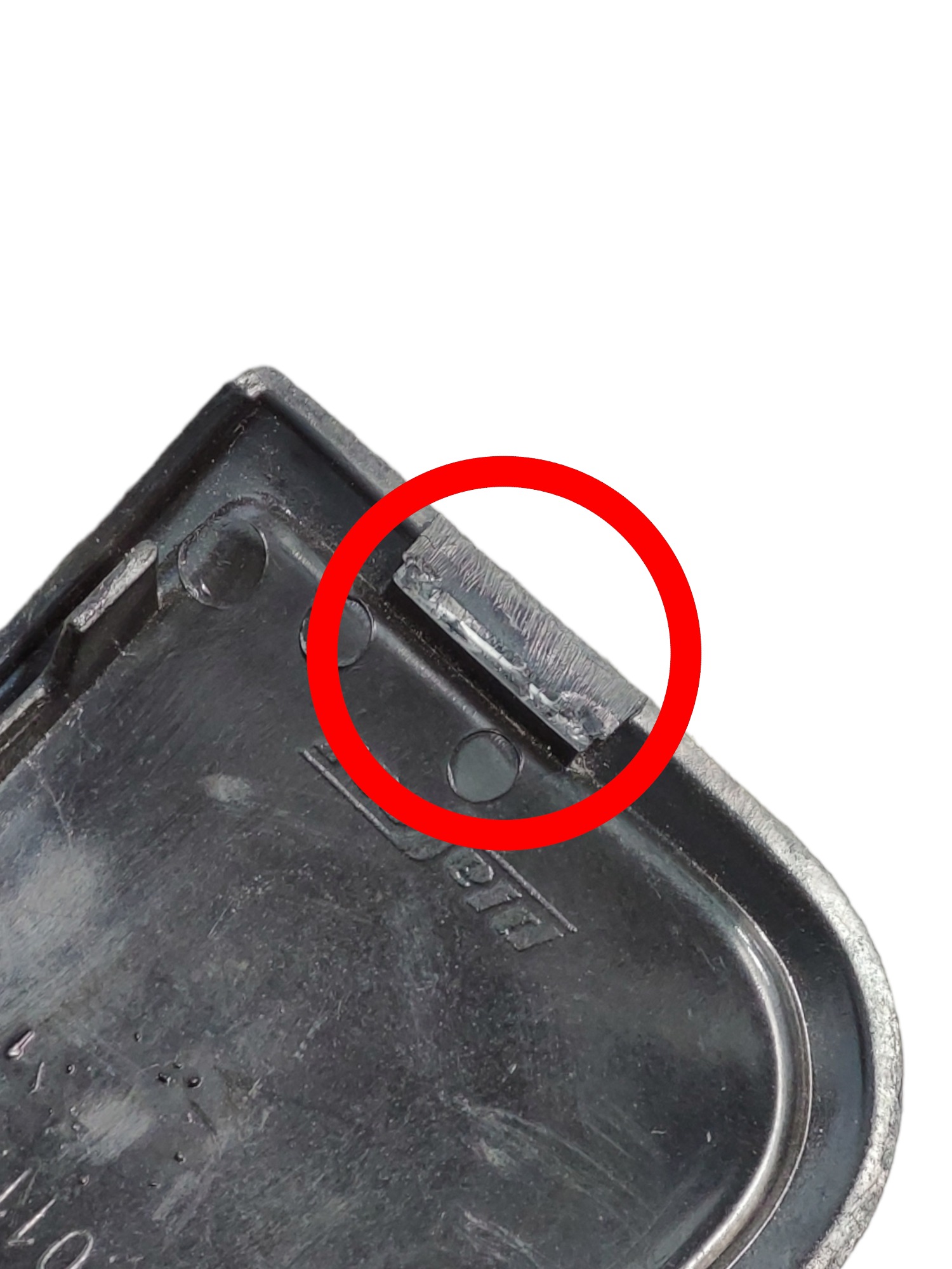 Tampa Falsa Botão Gm Blazer 2001 15011553 Com Detalhe 3