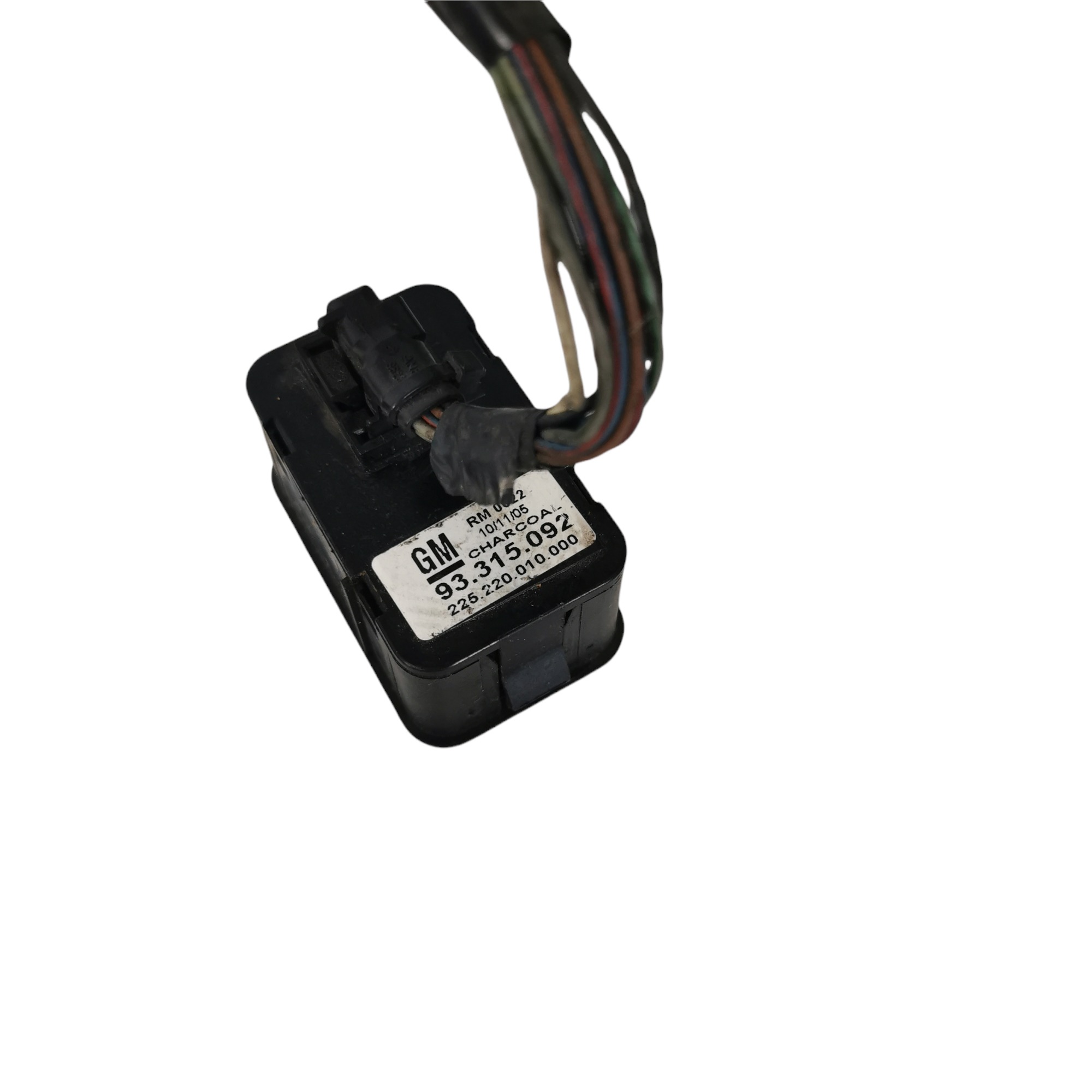 Botão Do Vidro Elétrico Quádruplo Meriva Maxx 93315092 2
