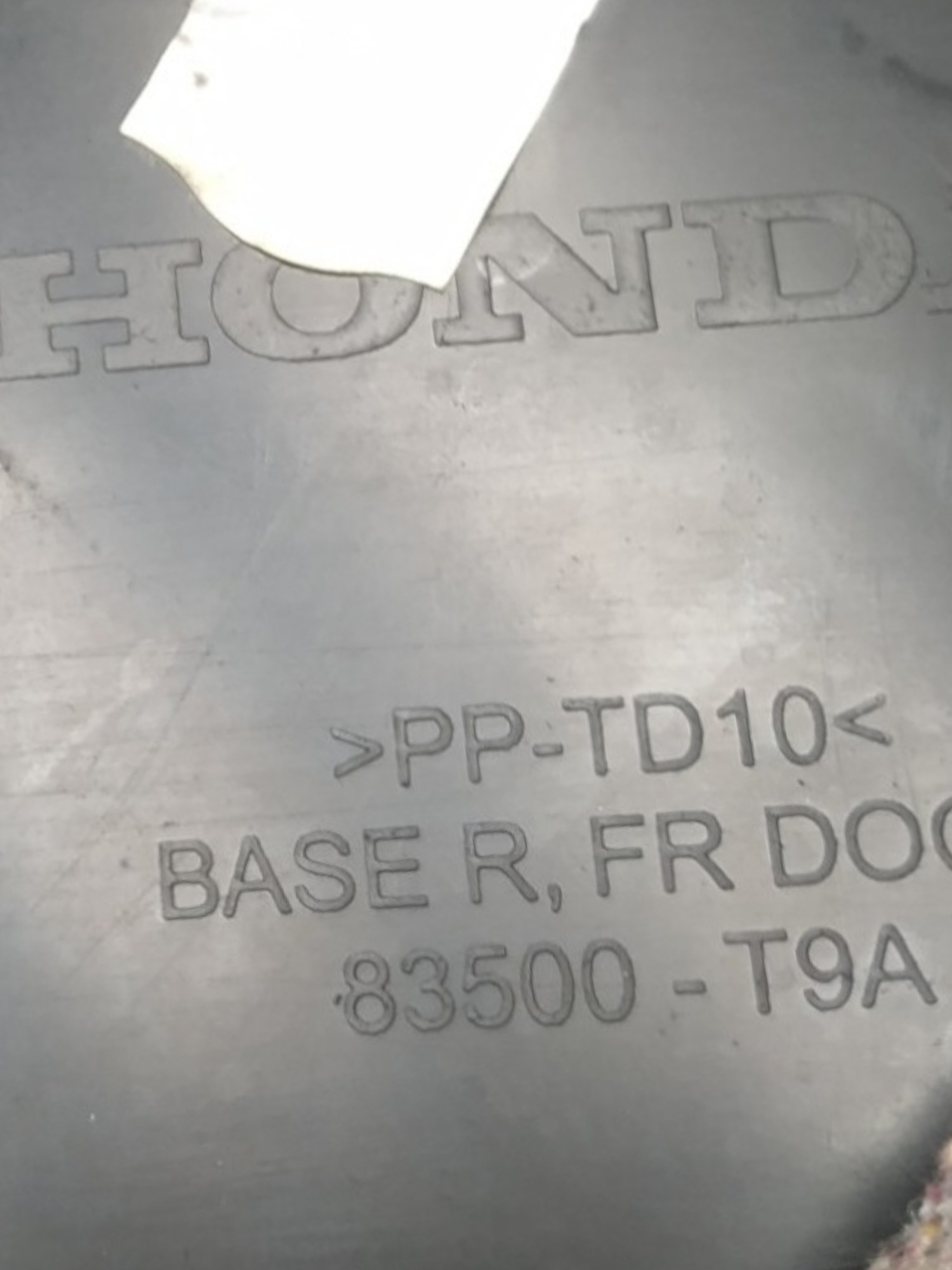 Forro Porta Dianteiro Direito Honda City 2015 Preto 3