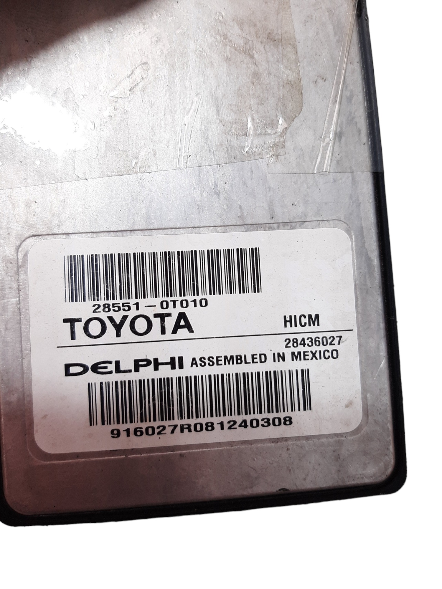 Módulo Bico Inejtor Corolla Xei 2019 285510t010 2